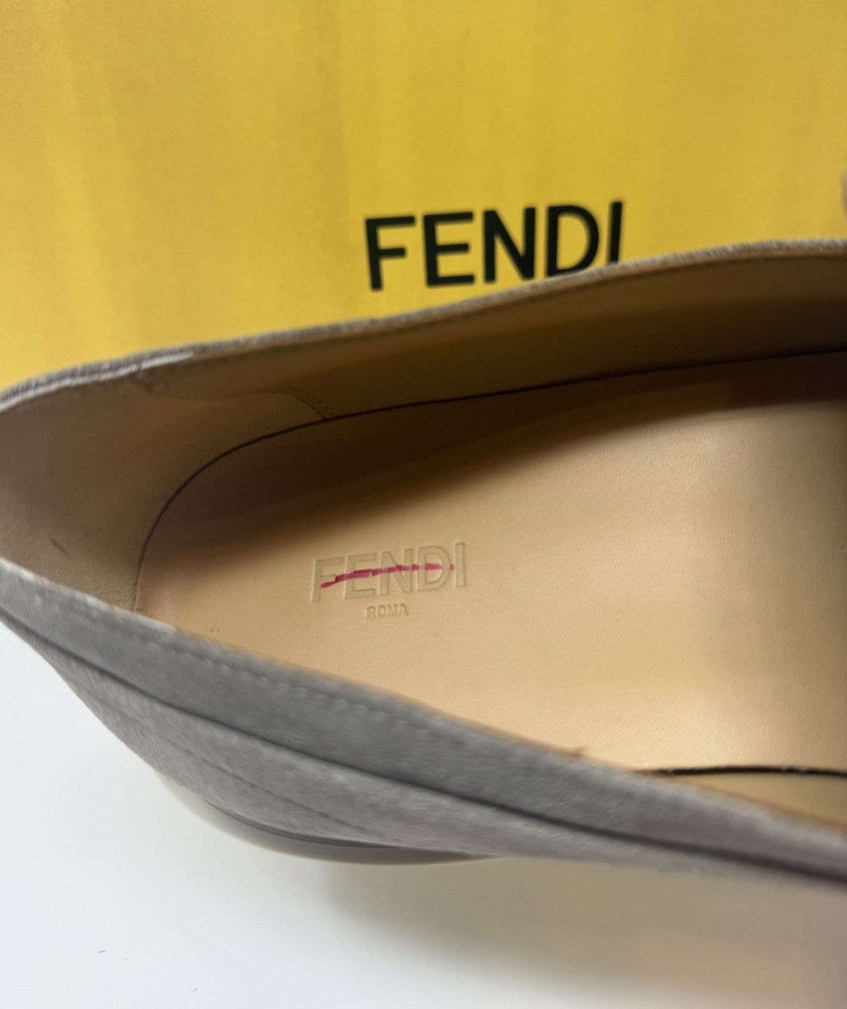 Fendi Fendi Frame Suede Loafer Size US 11 / EU 44 - 6 Thumbnail
