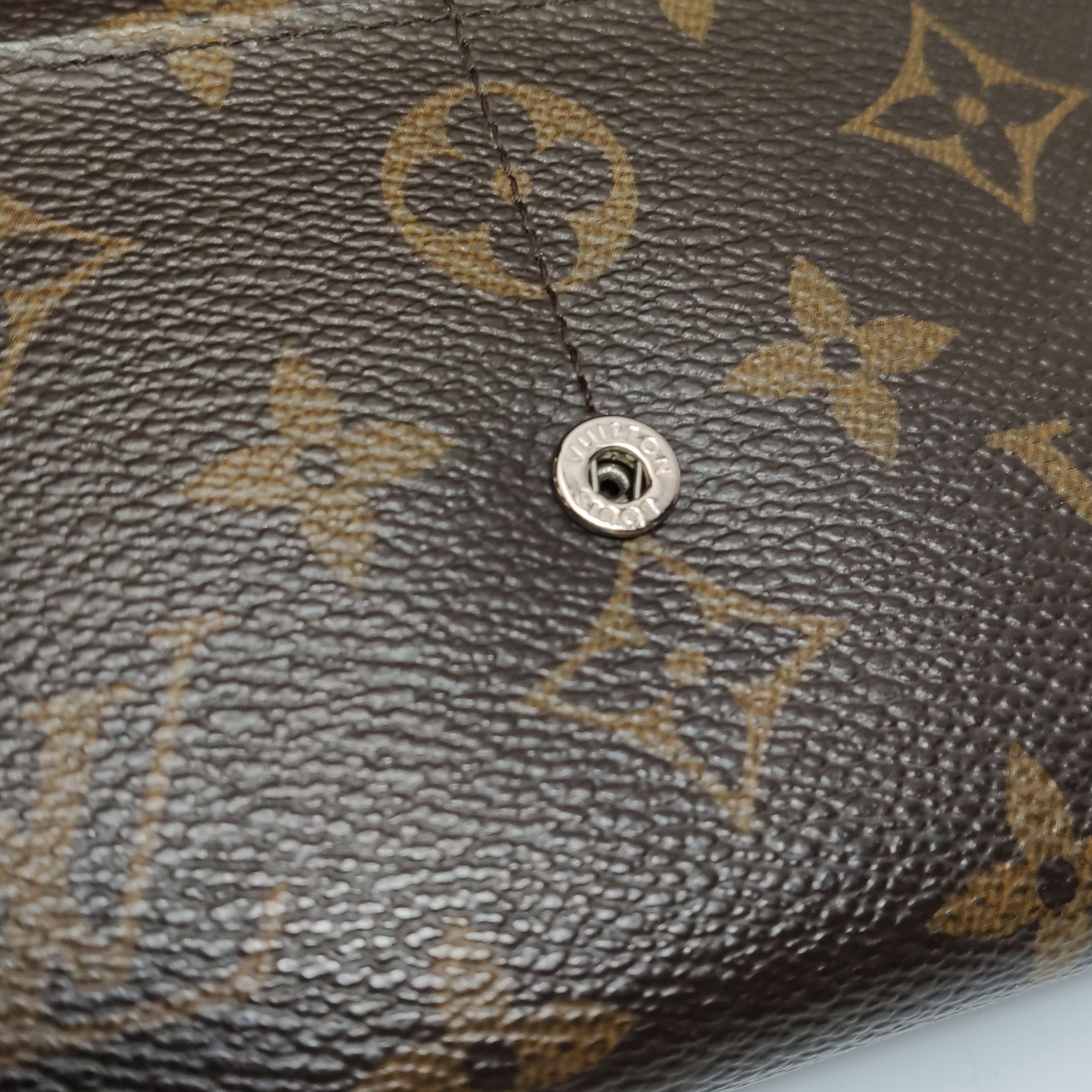 Louis Vuitton Louis Vuitton (LV) Marie leather Monogram print snap wallet Size ONE SIZE - 1 Thumbnail