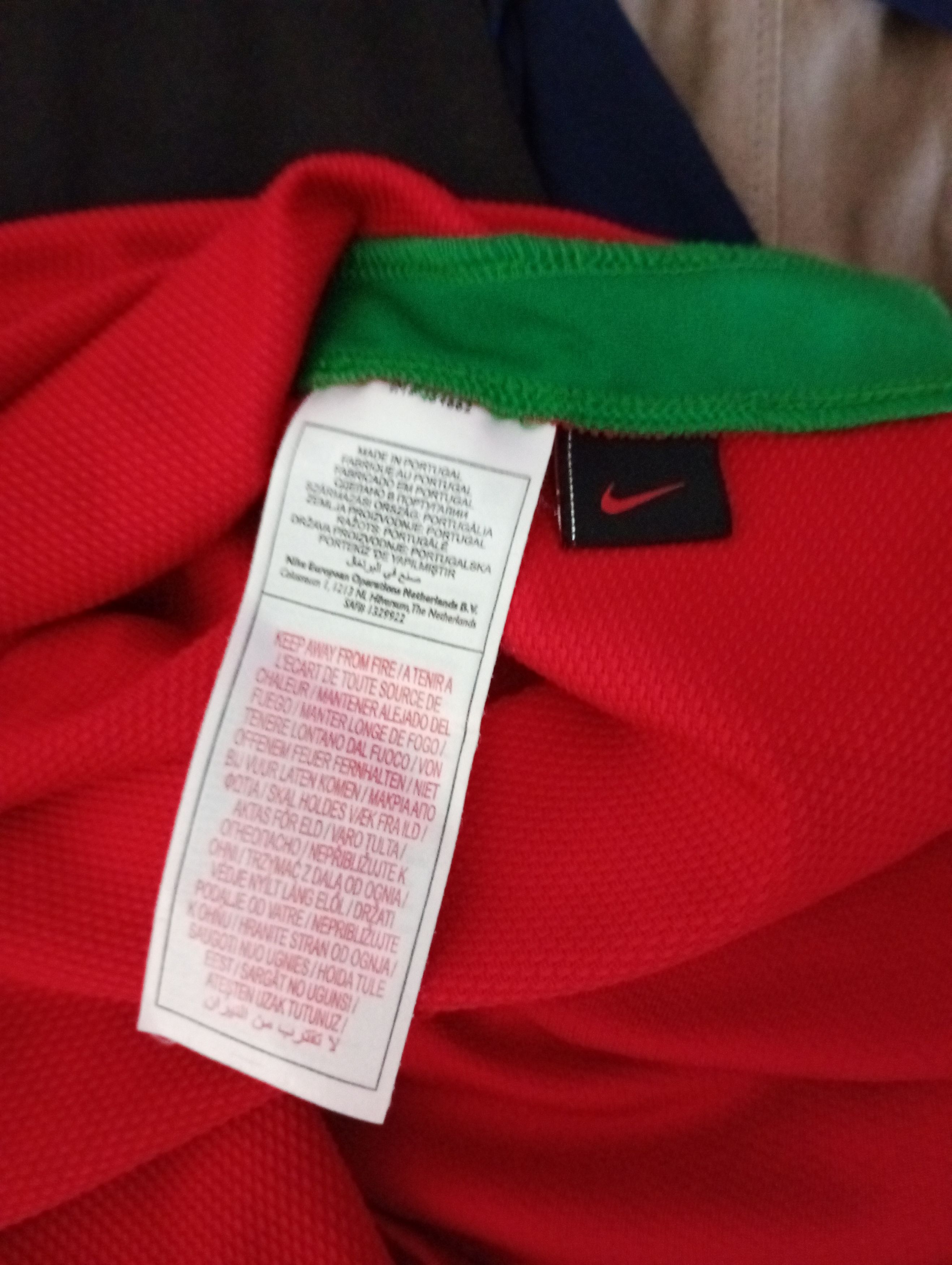 Nike Nike Portugal Jersey 2008-2010 Size US XL / EU 56 / 4 - 15 Thumbnail