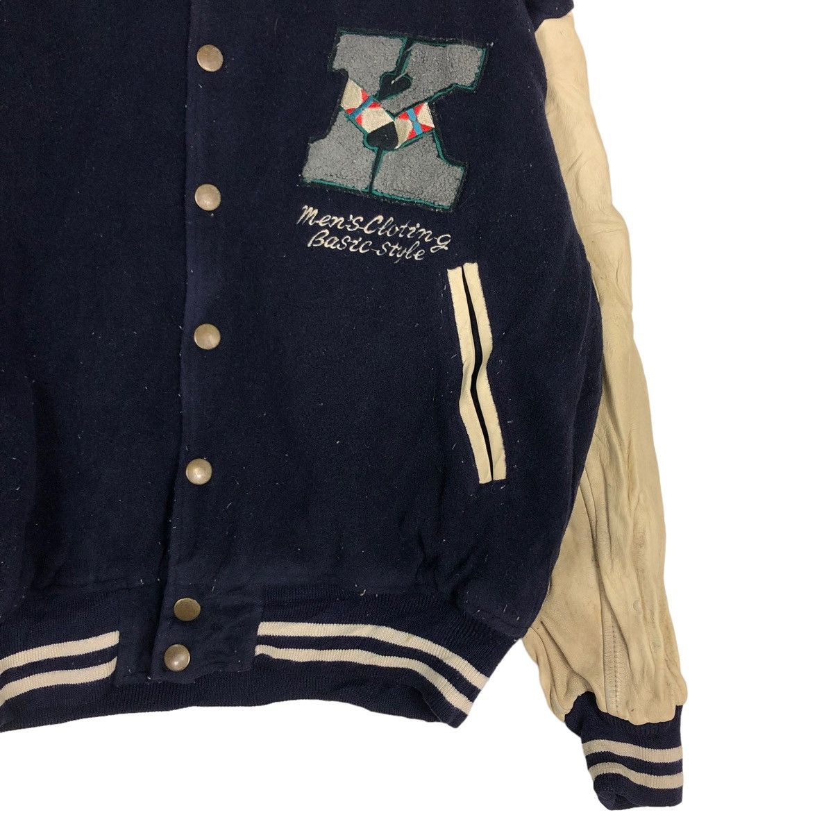 Japanese Brand 🔥VINTAGE VARSITY JUMPER STADIUM KEARNY HOUSE JAPAN Size US L / EU 52-54 / 3 - 5 Thumbnail
