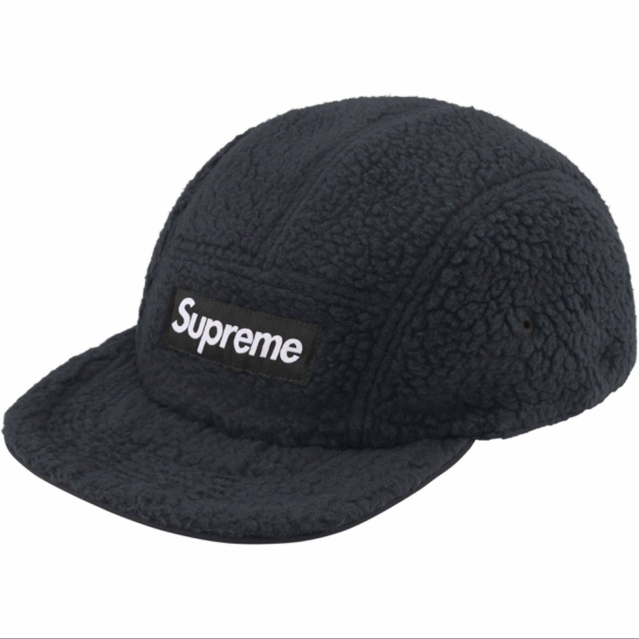 Polartec Supreme Polartec Shearling Reversible Camp Cap Black FW23 Size ONE SIZE - 2 Thumbnail