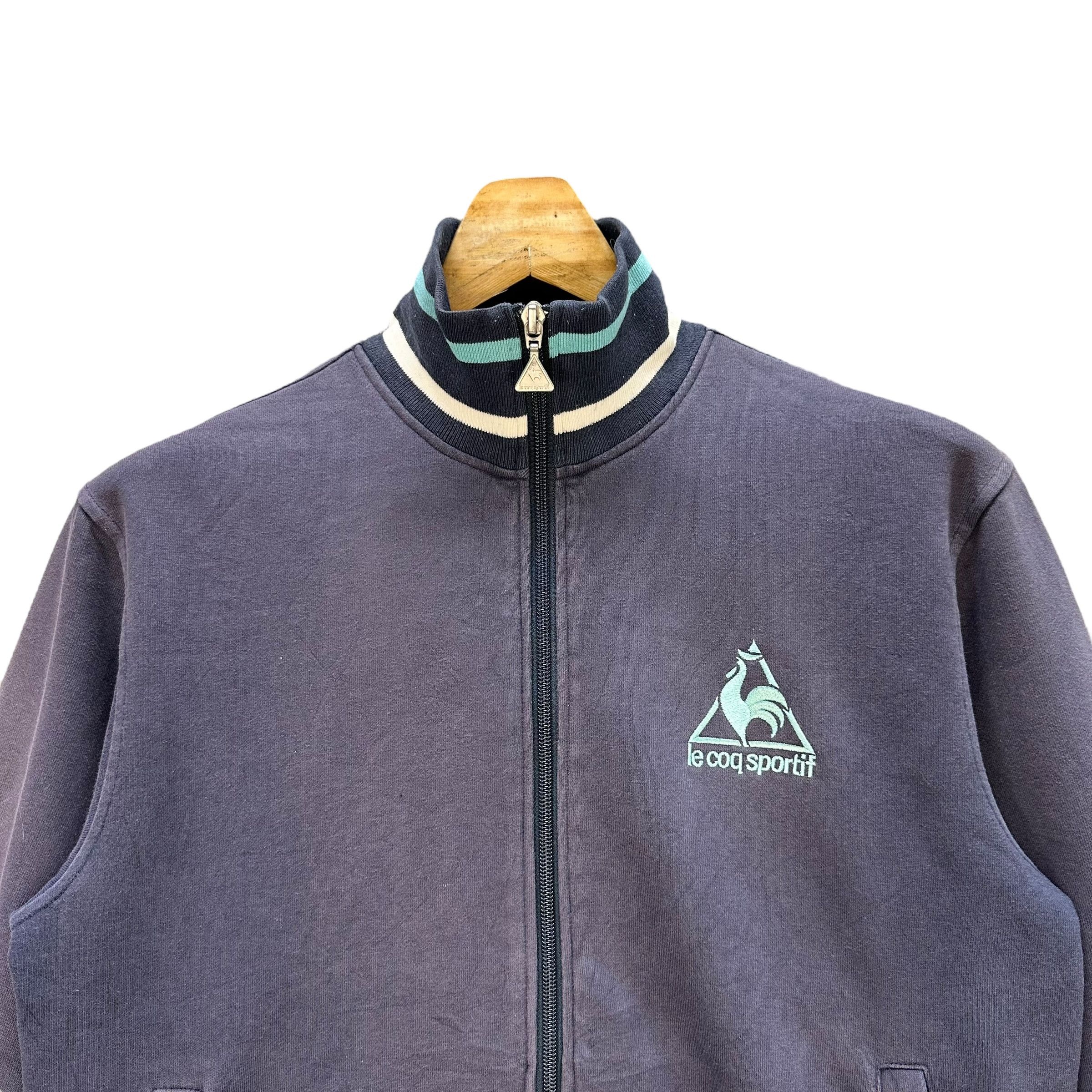 Le Coq Sportif Le Coq Sportif Embroidery Small Logo Zipper Sweater #A1-0007 Size US M / EU 48-50 / 2 - 2 Thumbnail