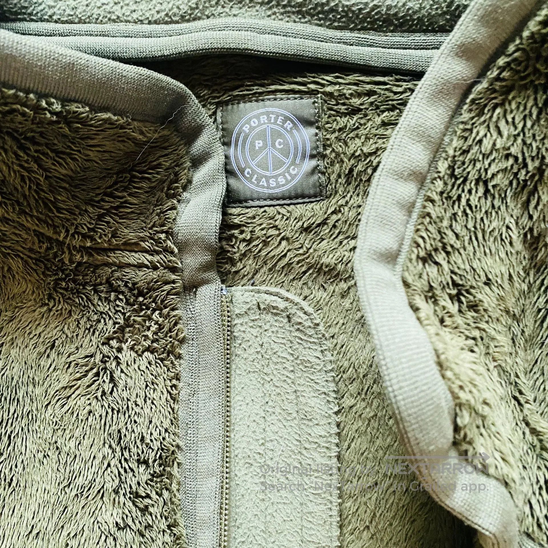 Porter Classic porter classic baby fleece jacket in green. Size US XL / EU 56 / 4 - 2 Thumbnail