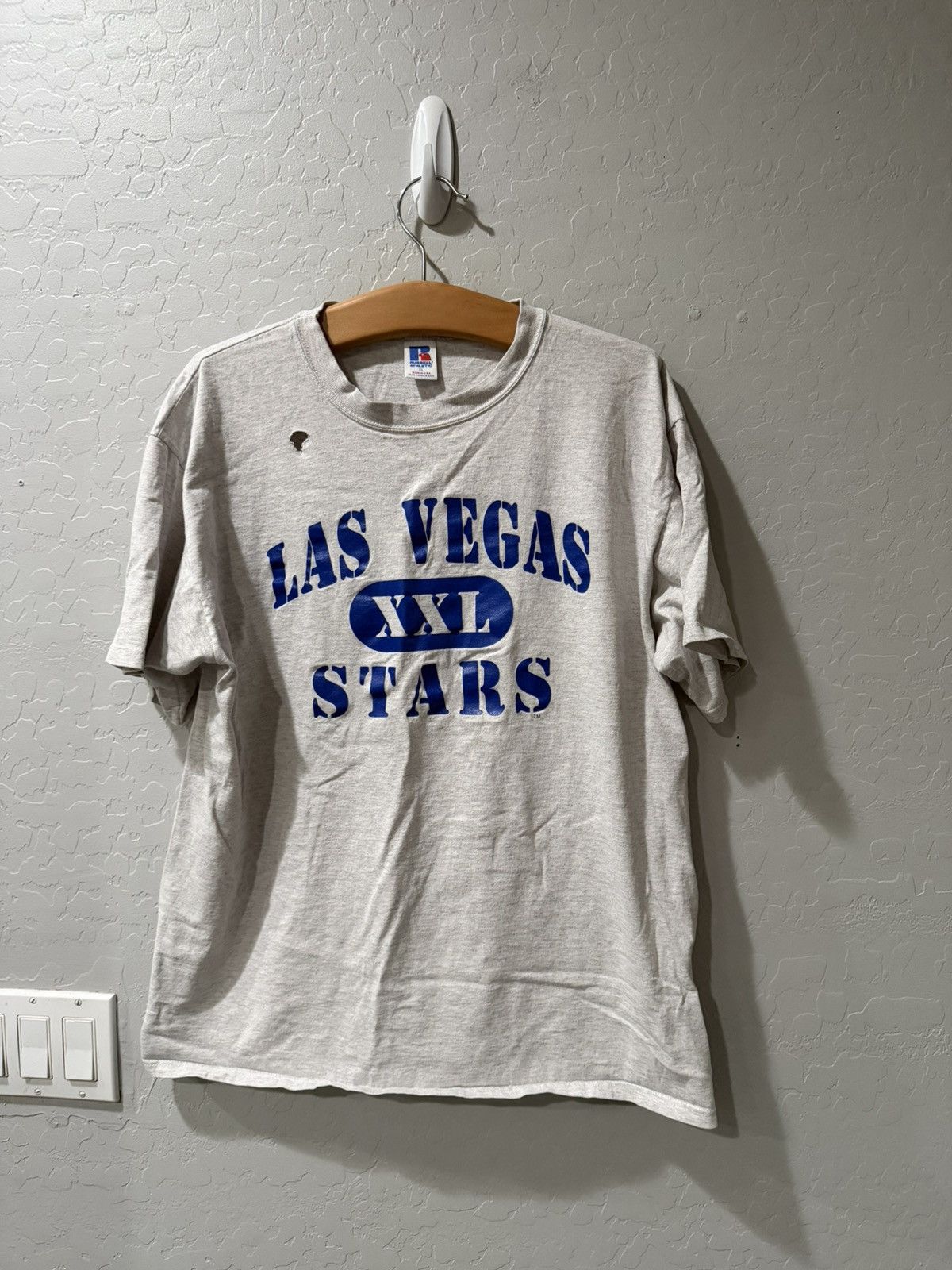 Russell Athletic Vintage Las Vegas Stars Baseball Training SS Shirt Large Size US L / EU 52-54 / 3 - 1 Thumbnail