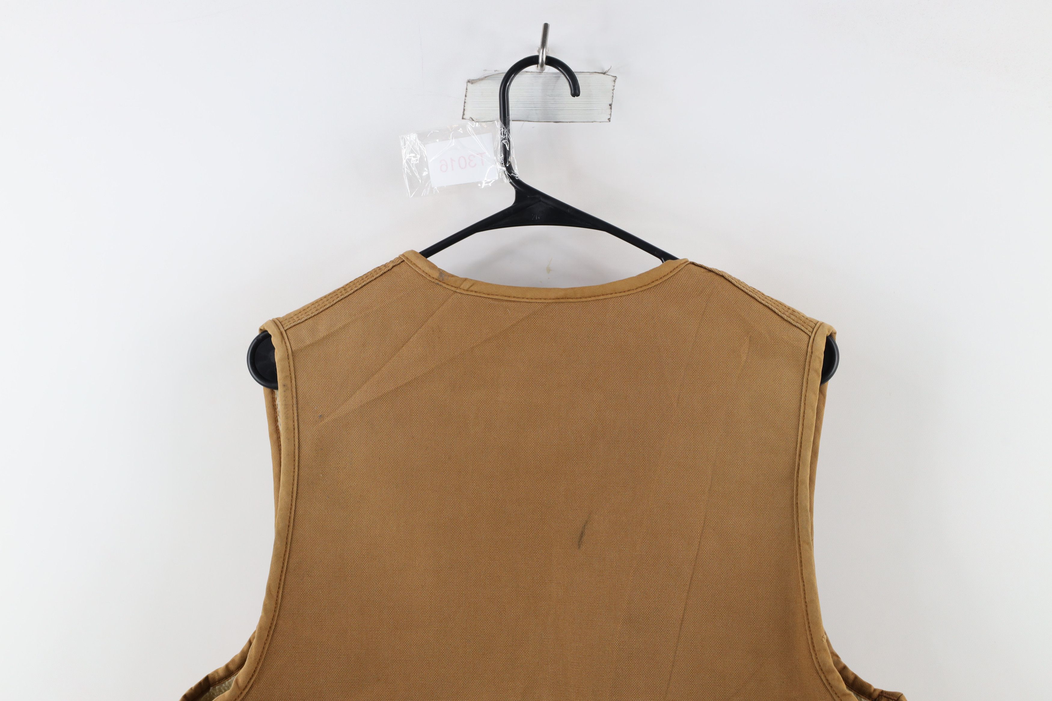 Carhartt × Vintage Vintage 80s Carhartt Fleece Lined Canvas Vest Jacket USA Size US M / EU 48-50 / 2 - 12 Thumbnail