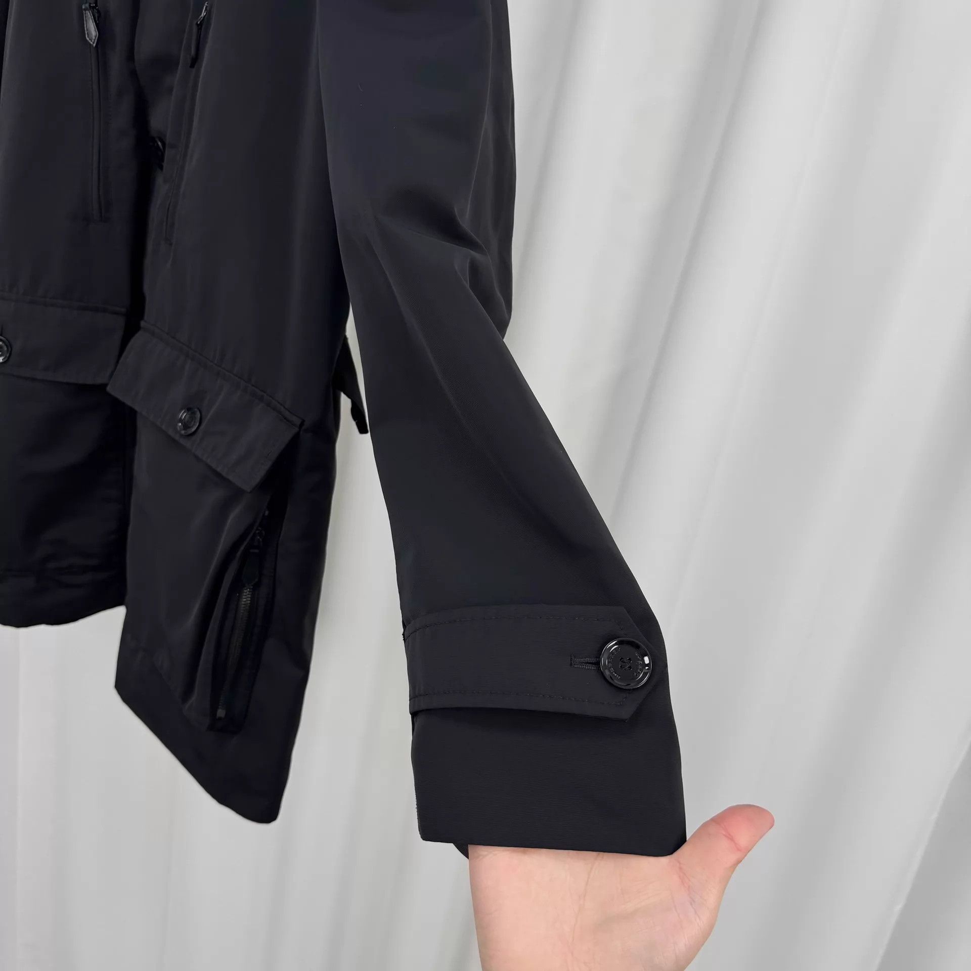 Burberry Burberry Black Check Lining Trench Coat XL 99 New Size US XL / EU 56 / 4 - 4 Thumbnail