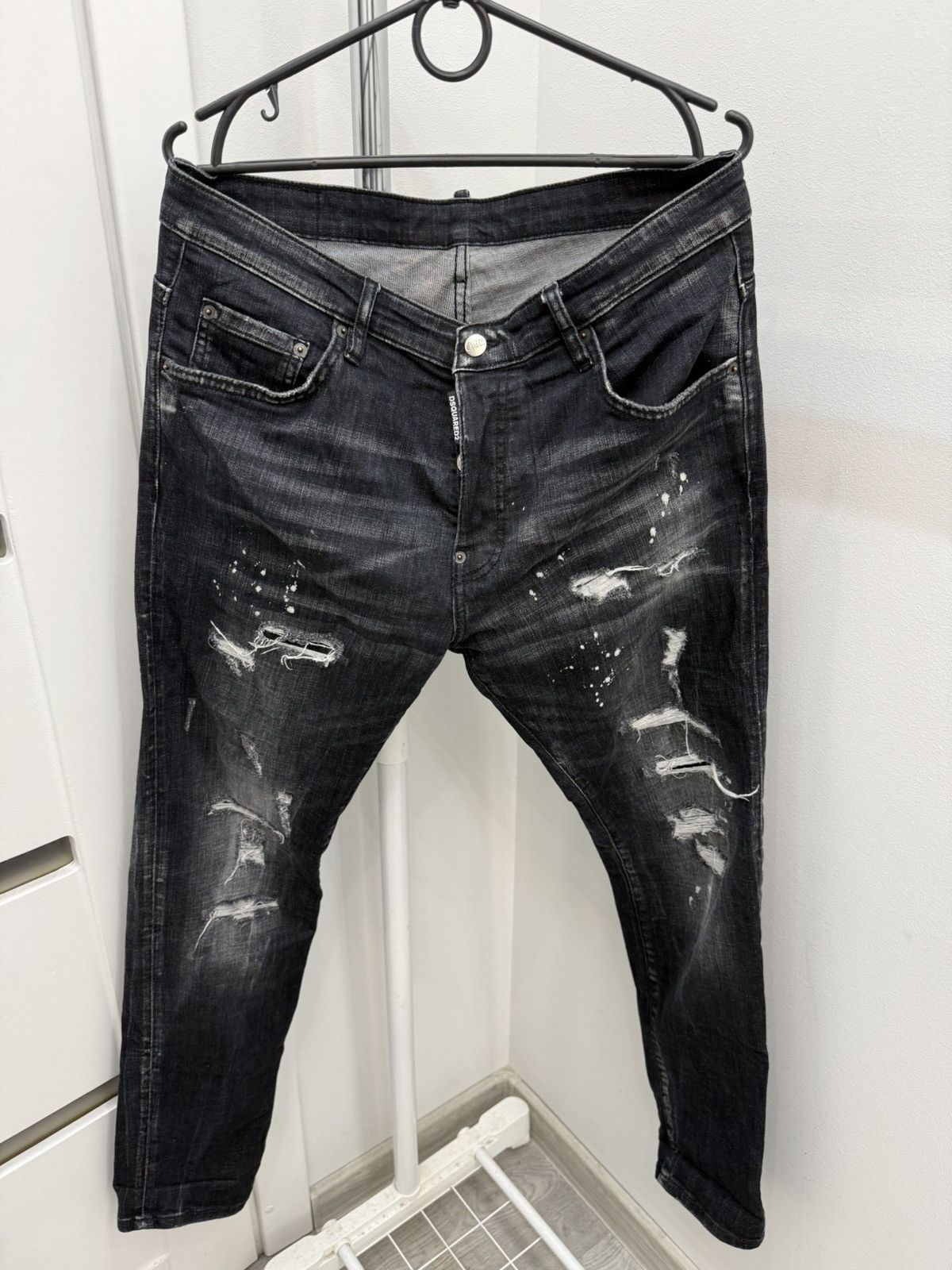 Dsquared2 Dsquared2 Icon Denim Distressed Jeans Size US 32 / EU 48 - 1 Thumbnail