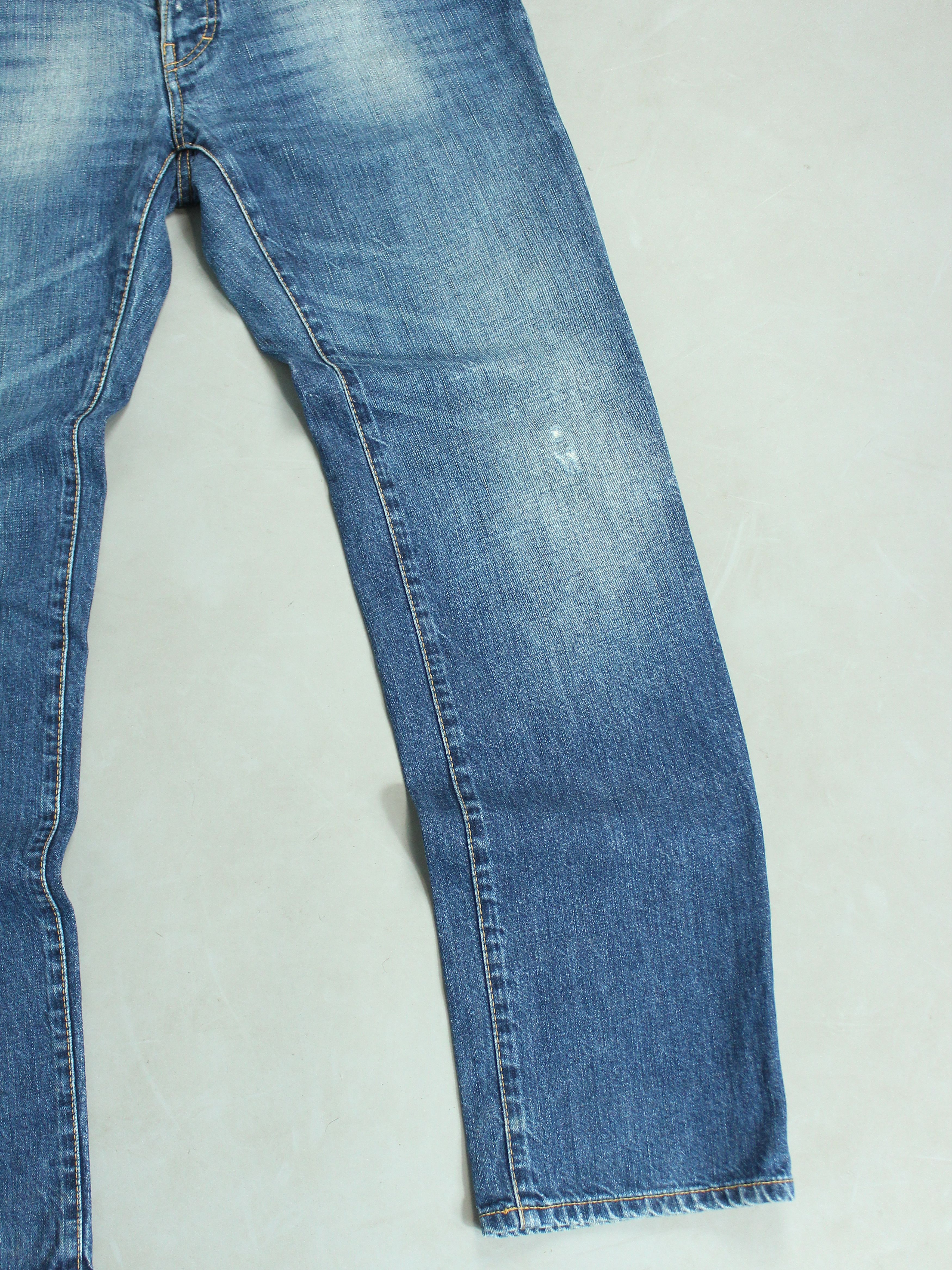 Dsquared2 DSQUARED2 VINTAGE DENIM DISTRESSED JEANS MENS 48 32 STRAIGHT Size US 32 / EU 48 - 6 Thumbnail