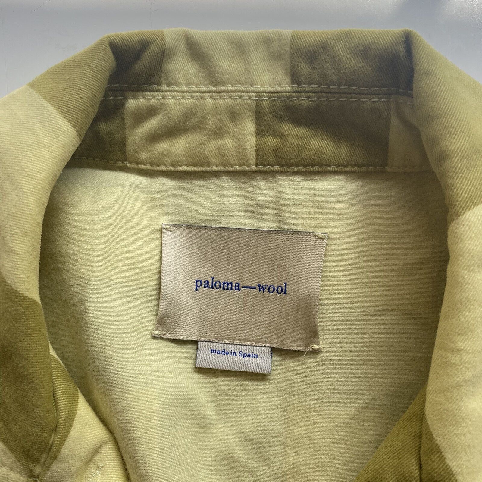 Paloma Wool Paloma Wool Womens Space Jacket Organic Cotton Yellow Lime G Size S / US 4 / IT 40 - 15 Thumbnail