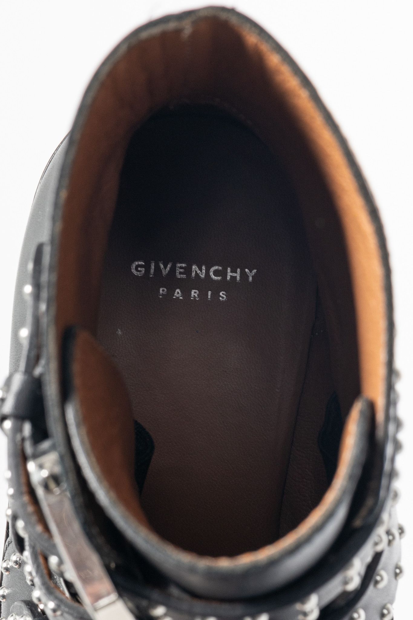 Givenchy Givenchy Elegant Prue Noir Studded Buckle Ankle Boots Size US 5.5 / IT 35.5 - 10 Thumbnail