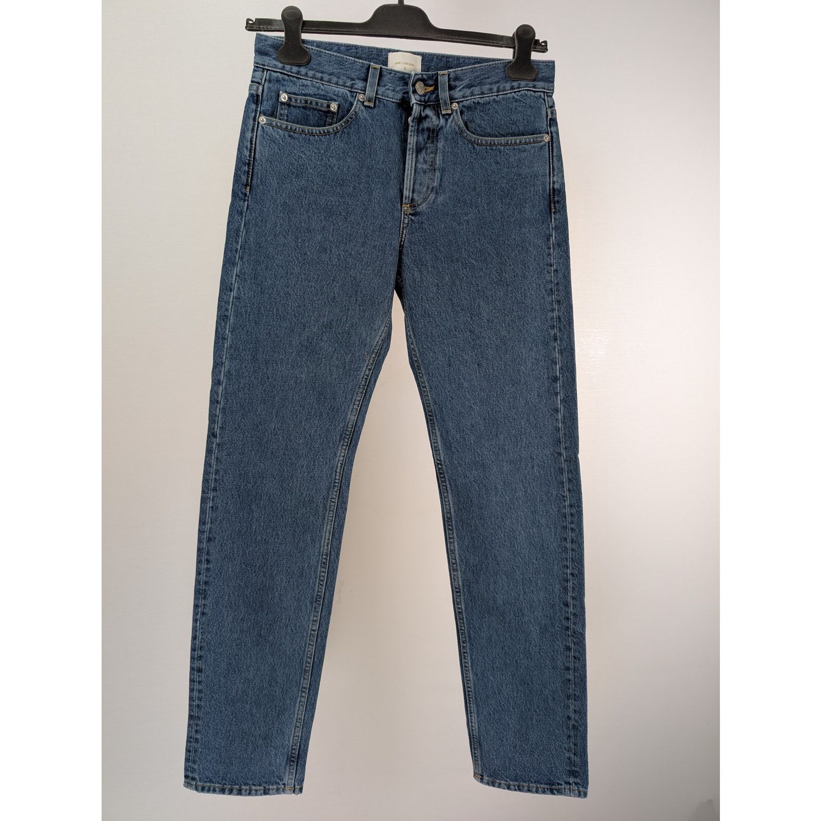Aime Leon Dore o1rshd1 5 Pocket Mid Wash Denim Jeans in Blue Size US 30 / EU 46 - 2 Thumbnail