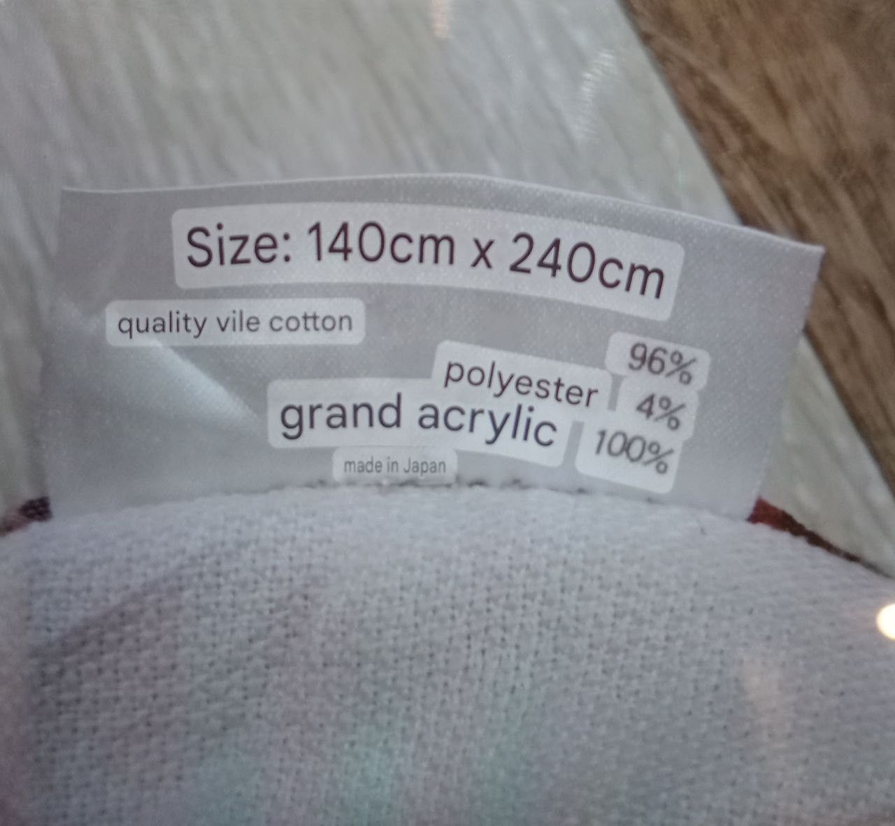 Yves Saint Laurent YVES SAINT LAURENT PEACH BLANKET - SIZE 140CM X 240CM Size ONE SIZE - 10 Thumbnail