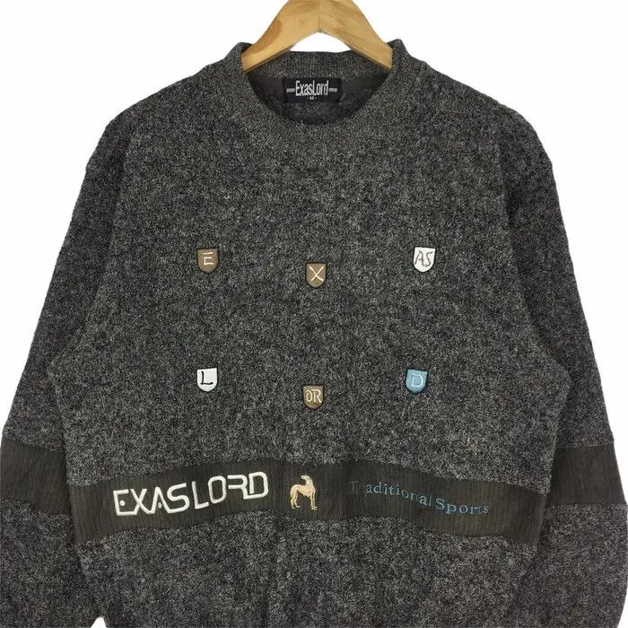 Vintage Vtg EXASLORD Dog Cartoon Sweater Sweatshirt Pullover Size M / US 6-8 / IT 42-44 - 2 Thumbnail
