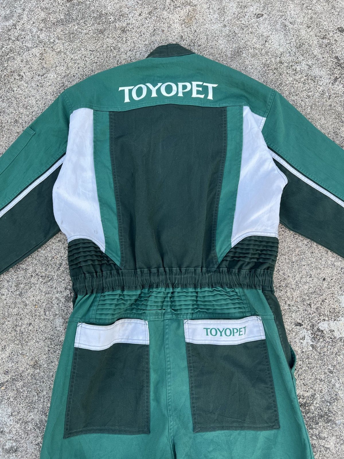 Japanese Brand Vintage Toyota Toyopet Workwear Overalls (No.1) Size US 34 / EU 50 - 10 Thumbnail