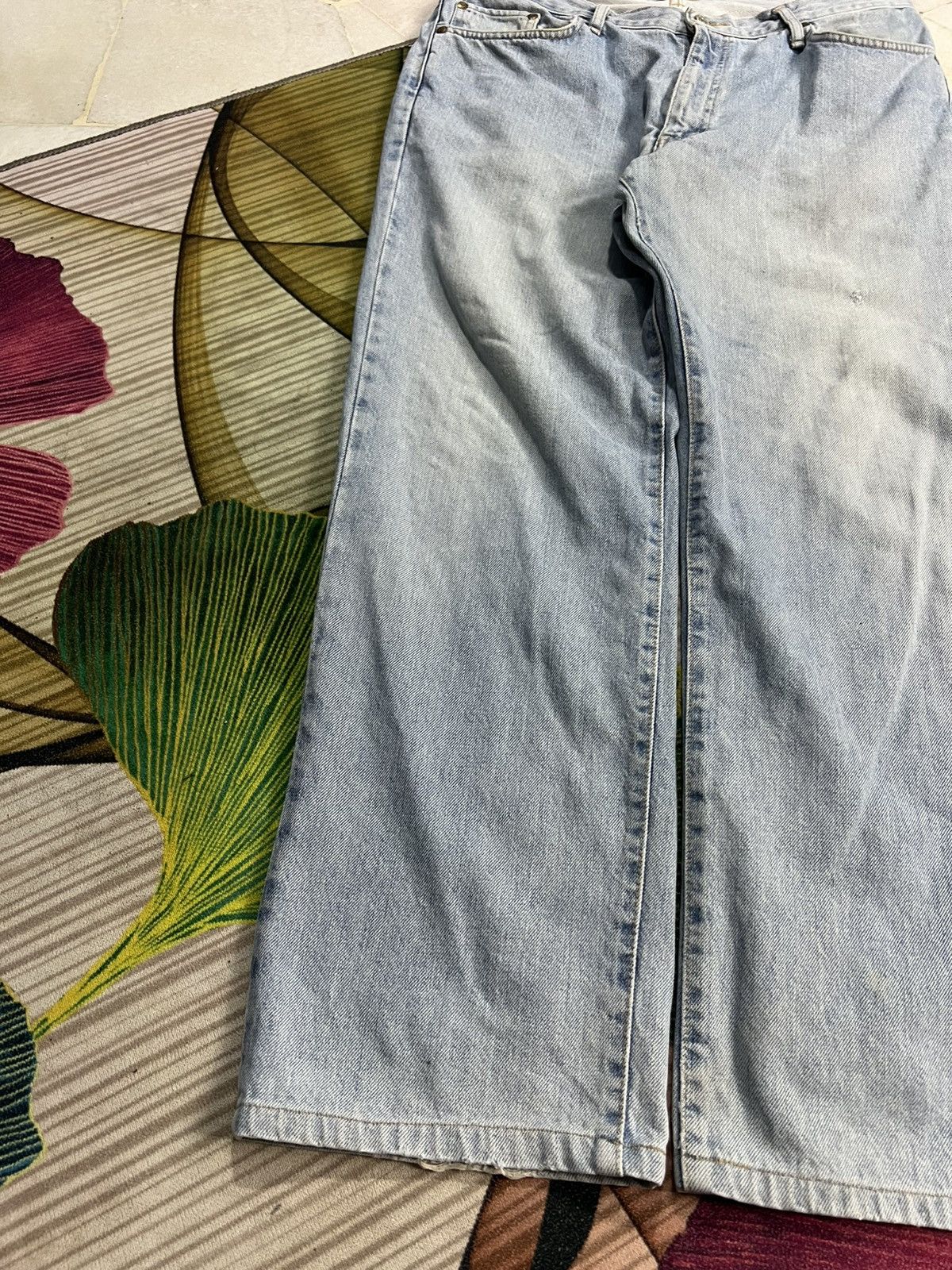 Edwin × If Six Was Nine × Japanese Brand VINTAGE 90’s STYLE EDWIN LIGHT WASH BAGGY JEANS Size US 34 / EU 50 - 3 Thumbnail