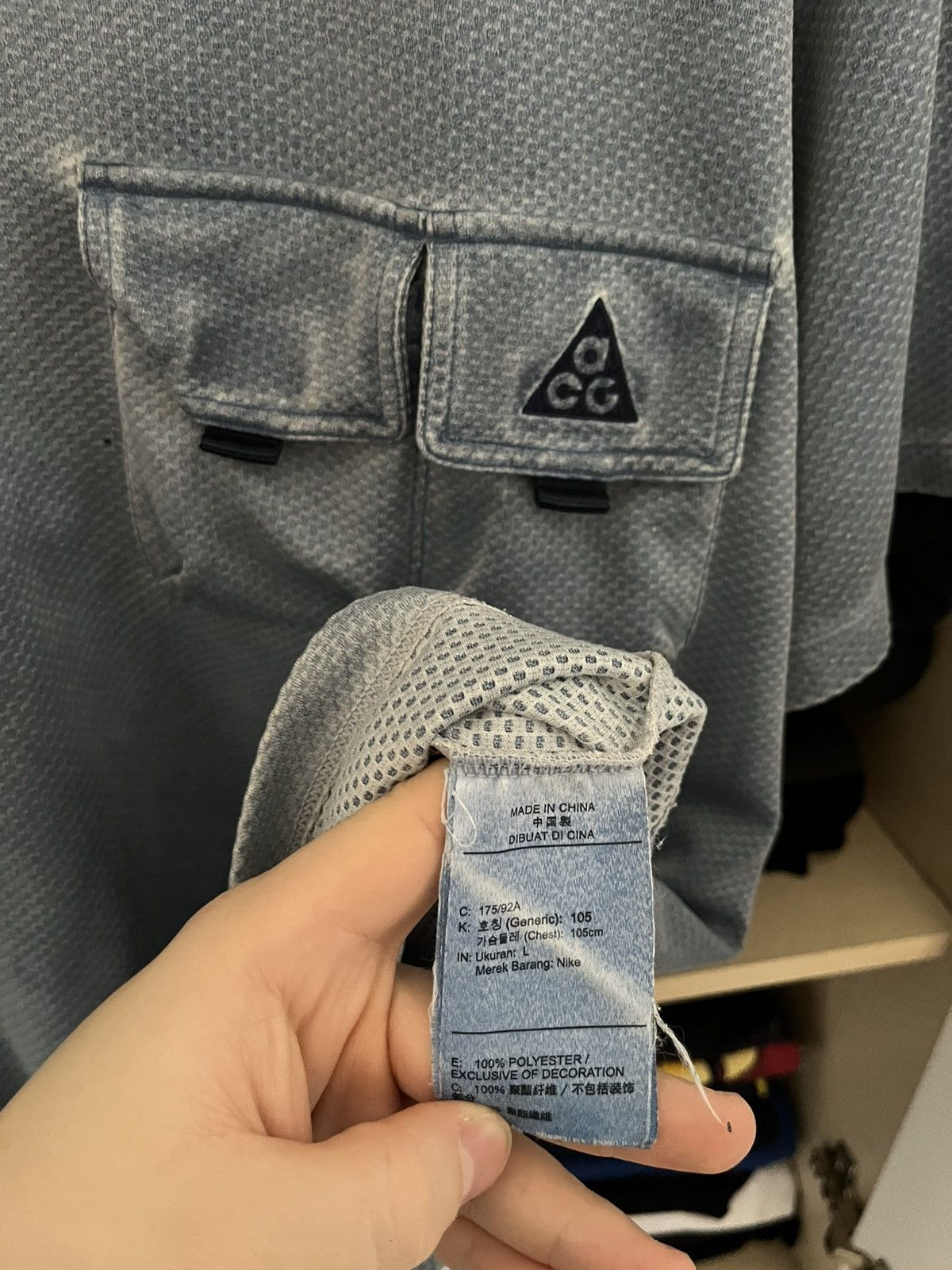 Nike ACG Nike ACG Watchman Peak y2K Tee Size US L / EU 52-54 / 3 - 8 Thumbnail