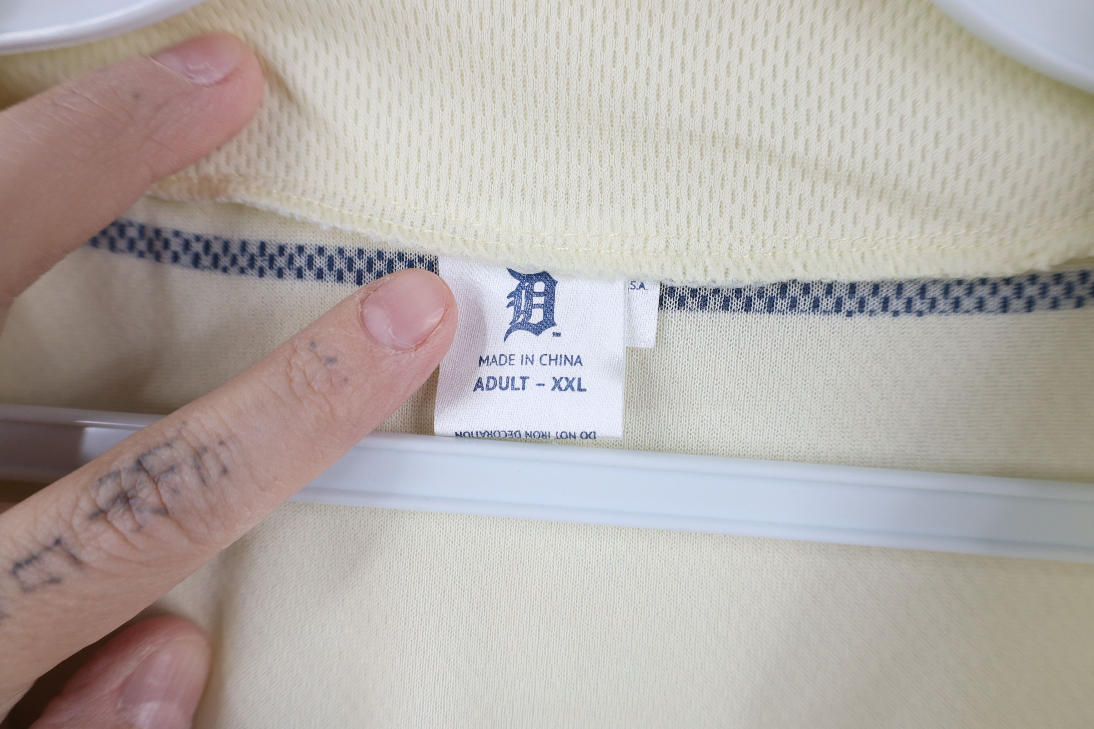 Vintage Vintage Retro League Detroit Stars Baseball Jersey Shirt Size US XXL / EU 58 / 5 - 6 Thumbnail