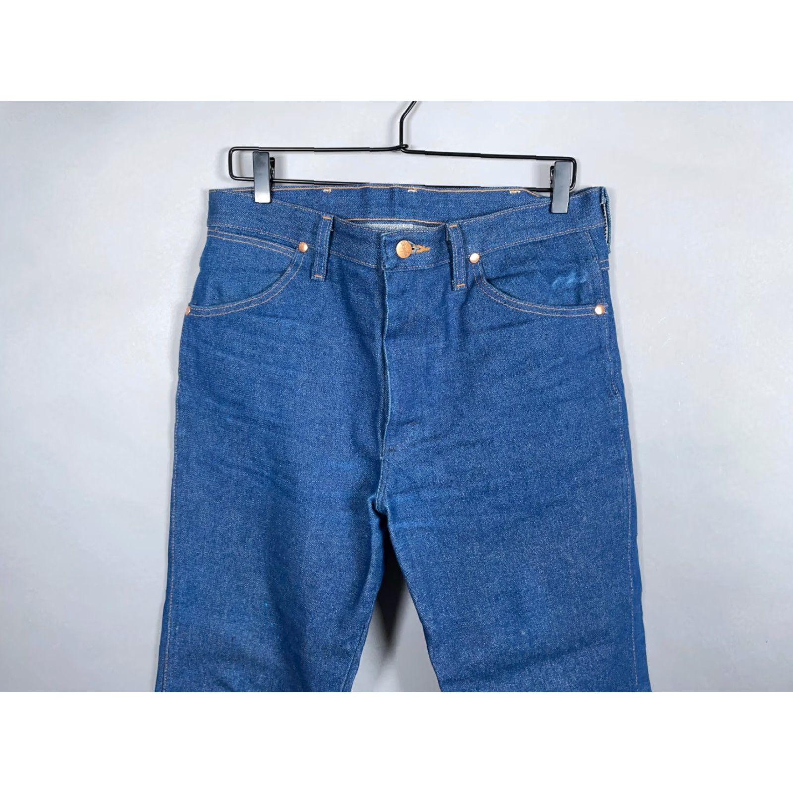 Wrangler VINTAGE Wrangler Cowboy Cut Slim Fit Jeans Men’s 34 x 28 Blue 90s Retro Western Denim Size US 32 / EU 48 - 4 Thumbnail