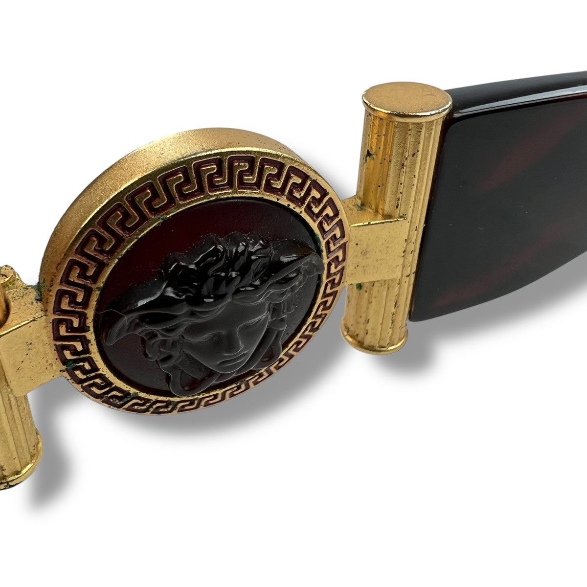 Versace Versace MOD 617/B Tortoise Shell Sunglasses Size ONE SIZE - 4 Thumbnail