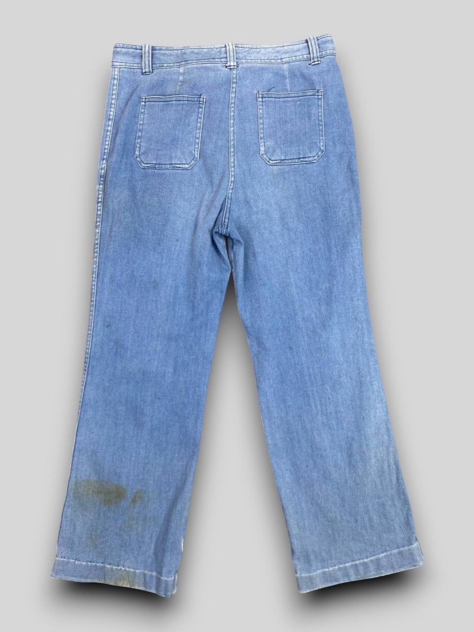 Japanese Brand vintage japanese brand bushpant denim nice design Size US 30 / EU 46 - 2 Thumbnail