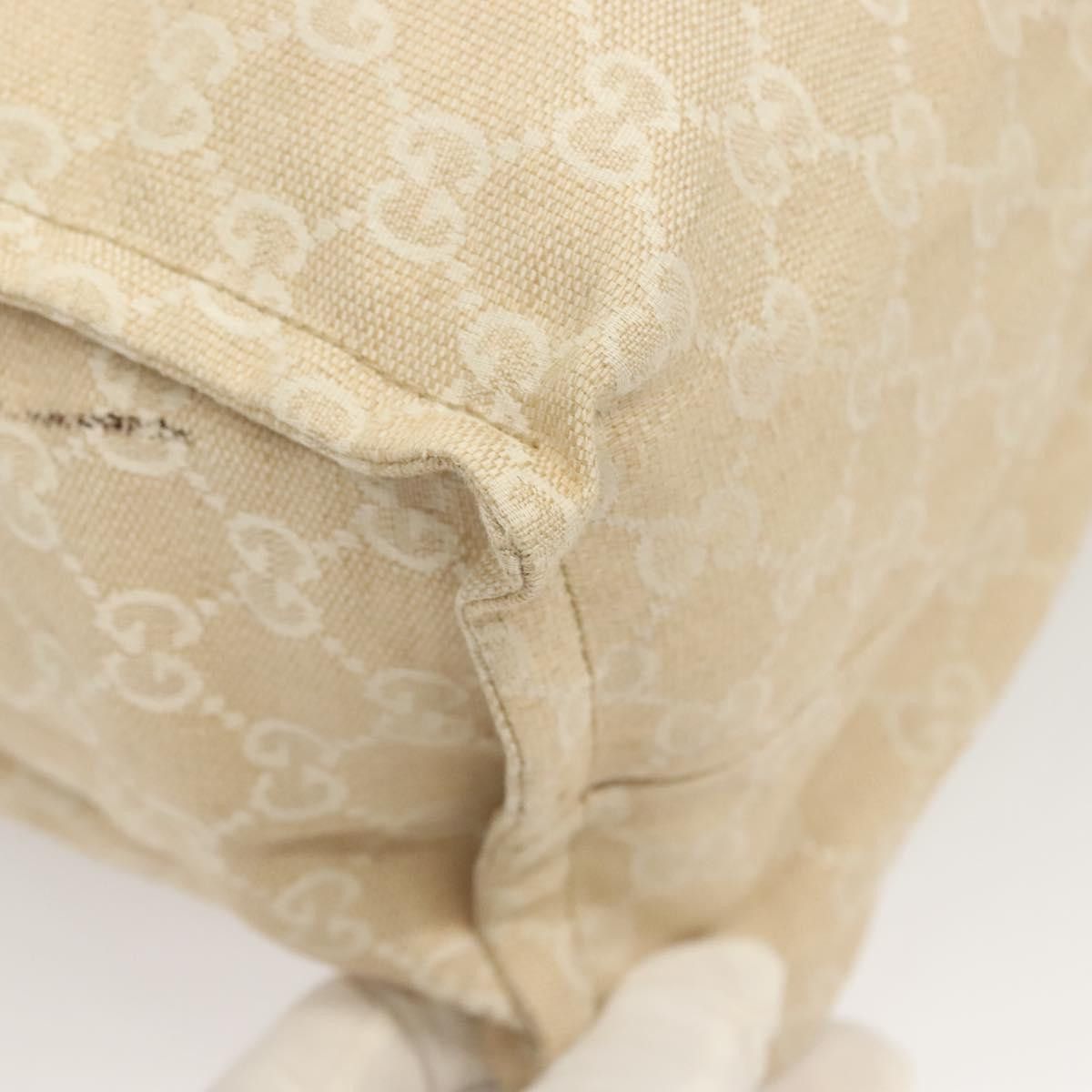 Gucci GUCCI GG Canvas Museum Hand Bag Beige Size ONE SIZE - 12 Thumbnail