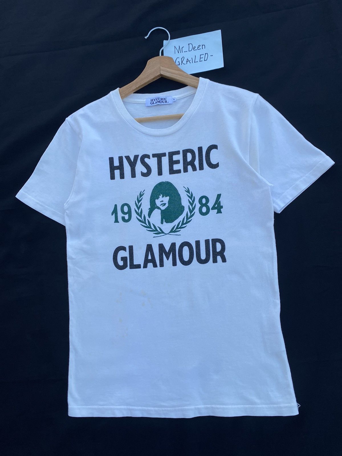 Hysteric Glamour Rare Hysteric Glamour 1984 Japanese Brand Tshirt Size US S / EU 44-46 / 1 - 4 Thumbnail