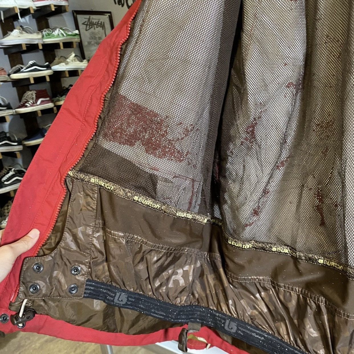 Burton Burton Ronin multi-pocket red snowboarding jackets Size US L / EU 52-54 / 3 - 18 Thumbnail