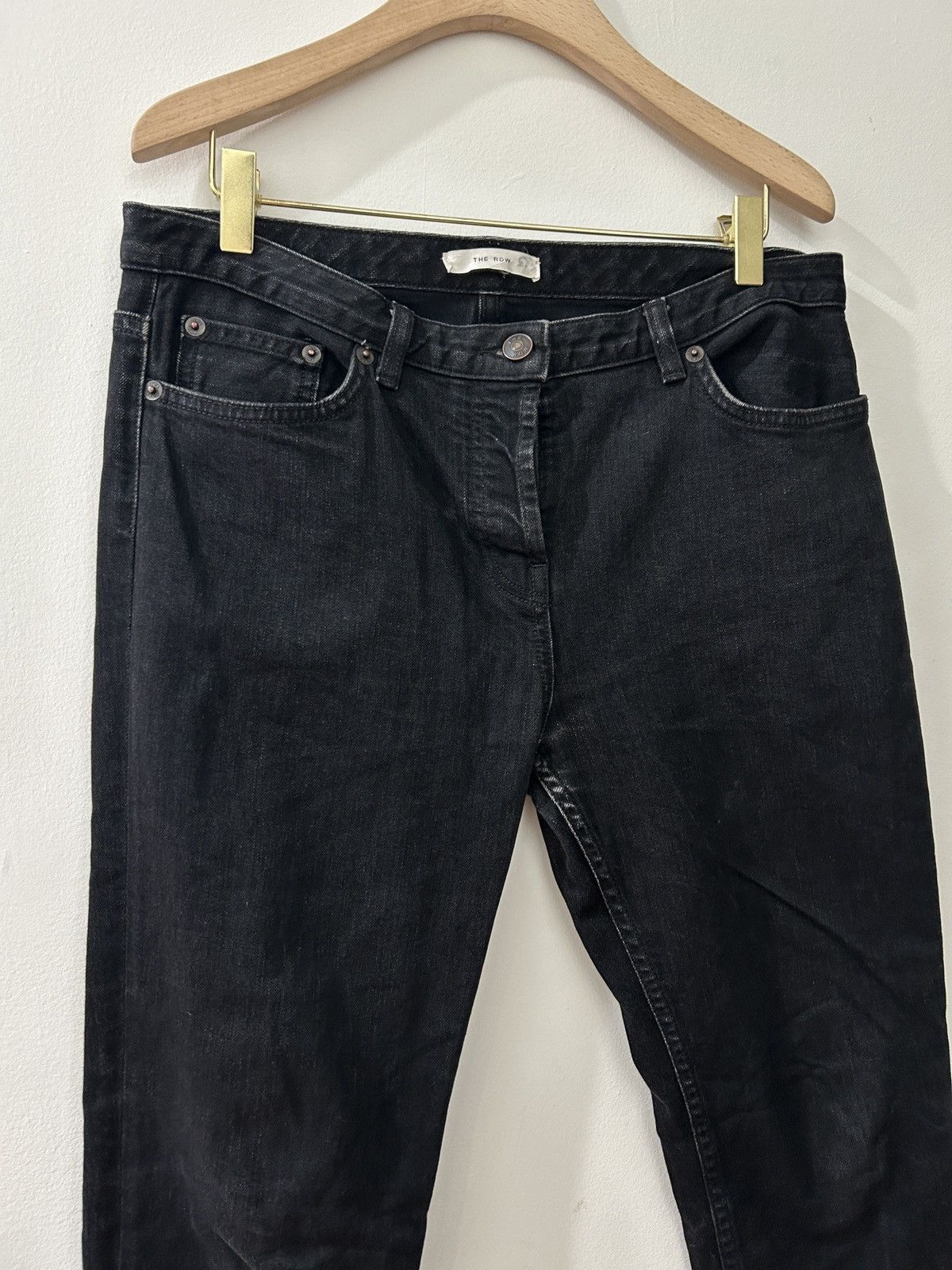 The Row Dark Denim Slim Leg Jeans Size 30" / US 8 / IT 44 - 2 Thumbnail