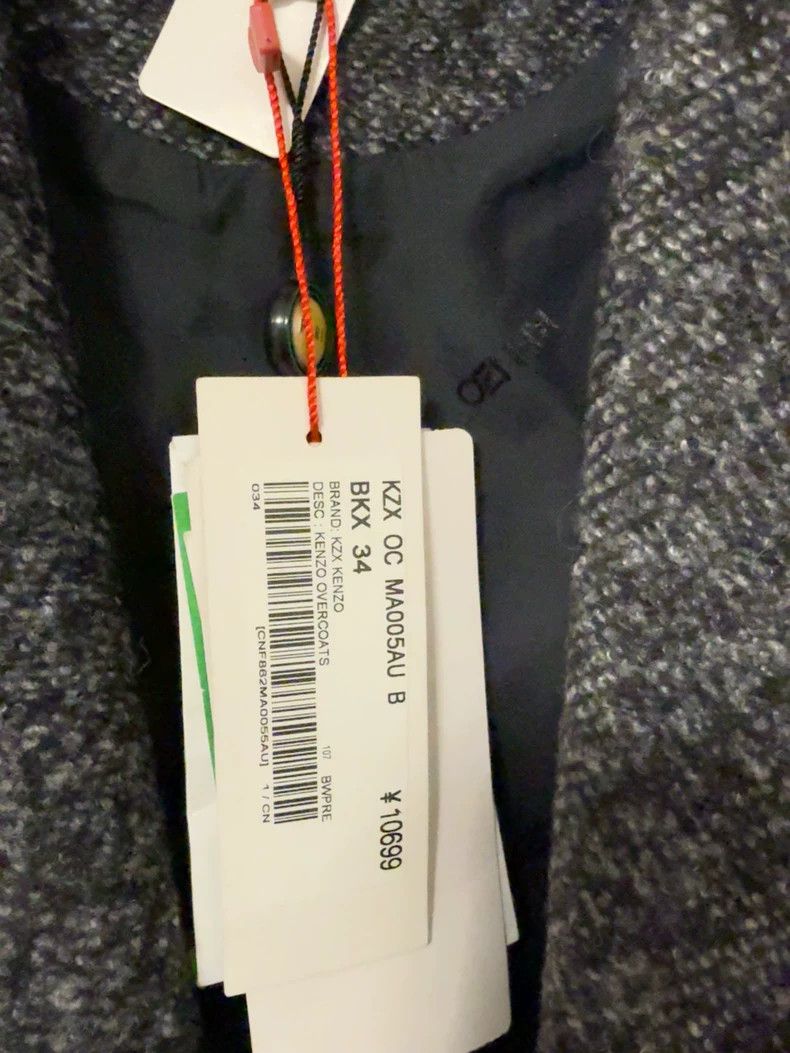Kenzo KENZO overcoat Size XXS / US 00 / IT 34 - 8 Thumbnail