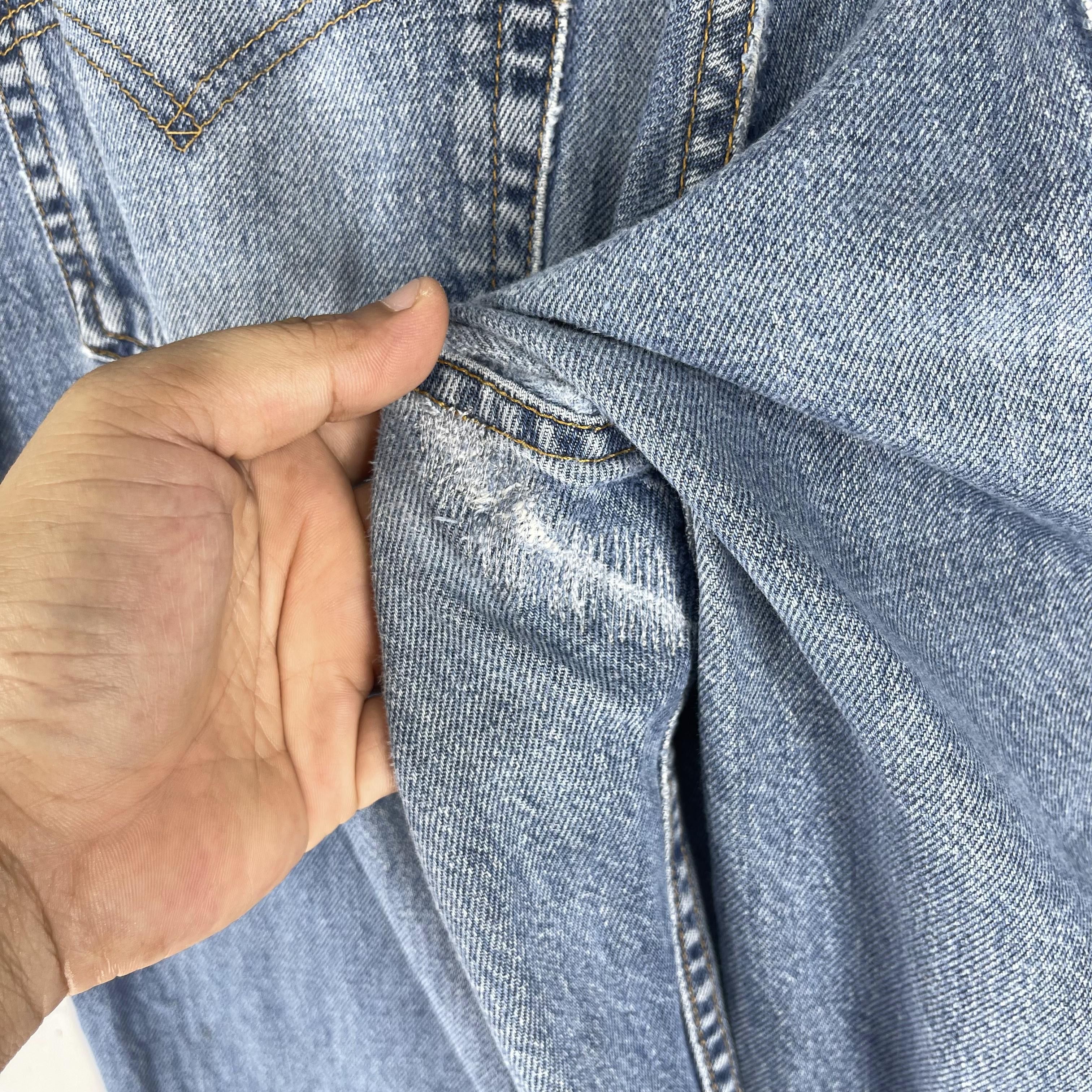 Levi's × Vintage Size 33 Vintage Levis 570 Distressed Reinforced Jeans Size US 33 - 12 Thumbnail