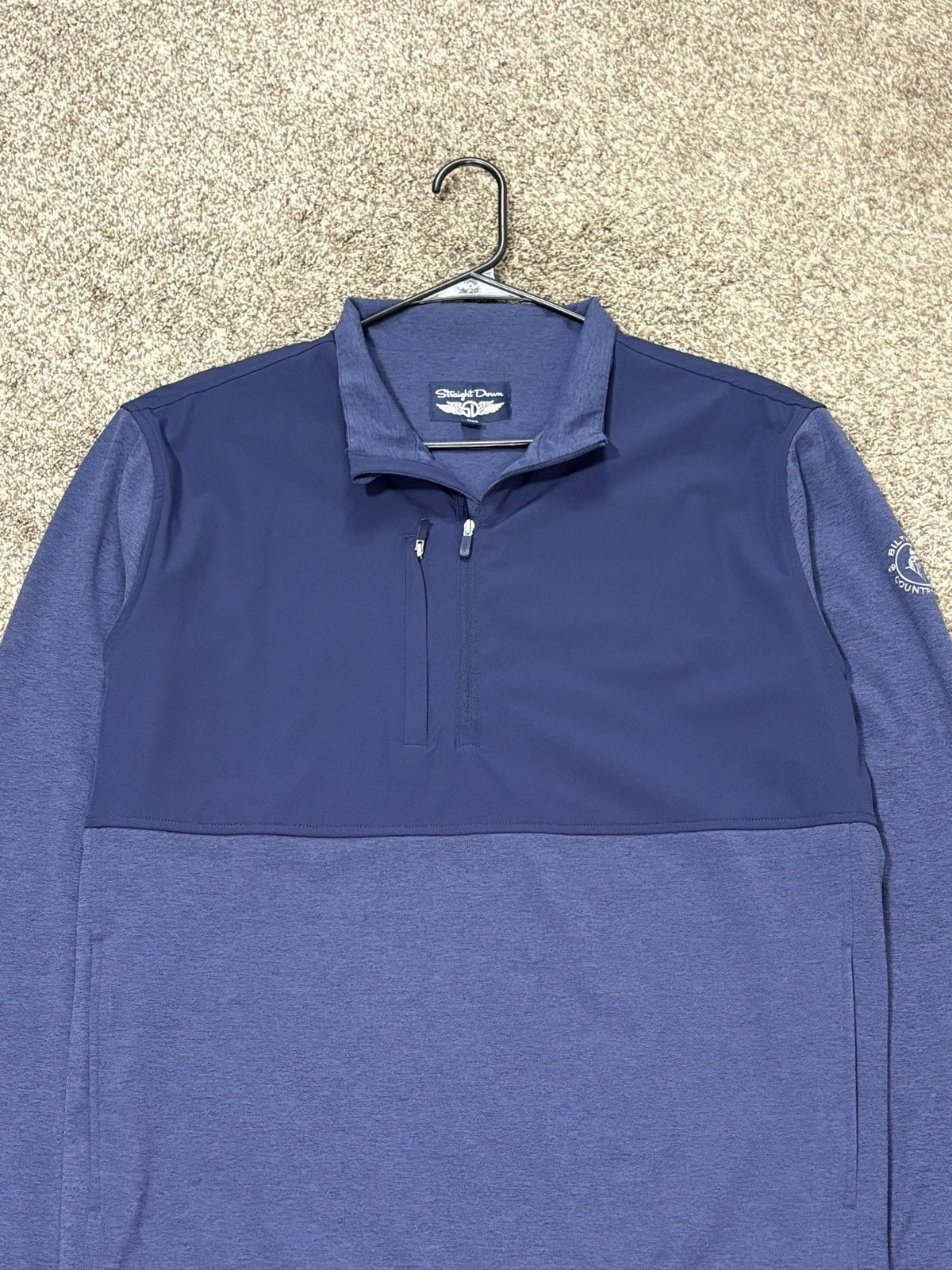 Other Straight Down Men Harding Hybrid 1/4 Zip Golf Performance XL Size US XL / EU 56 / 4 - 2 Thumbnail