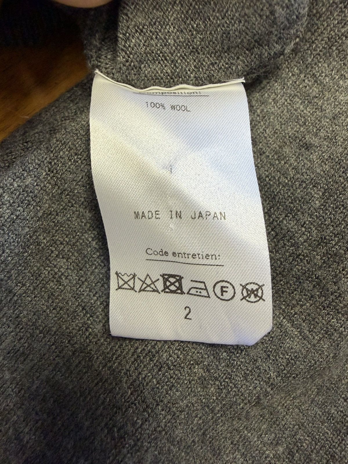 A.PRESSE a presse wool sweater sz 2 Size US M / EU 48-50 / 2 - 4 Thumbnail