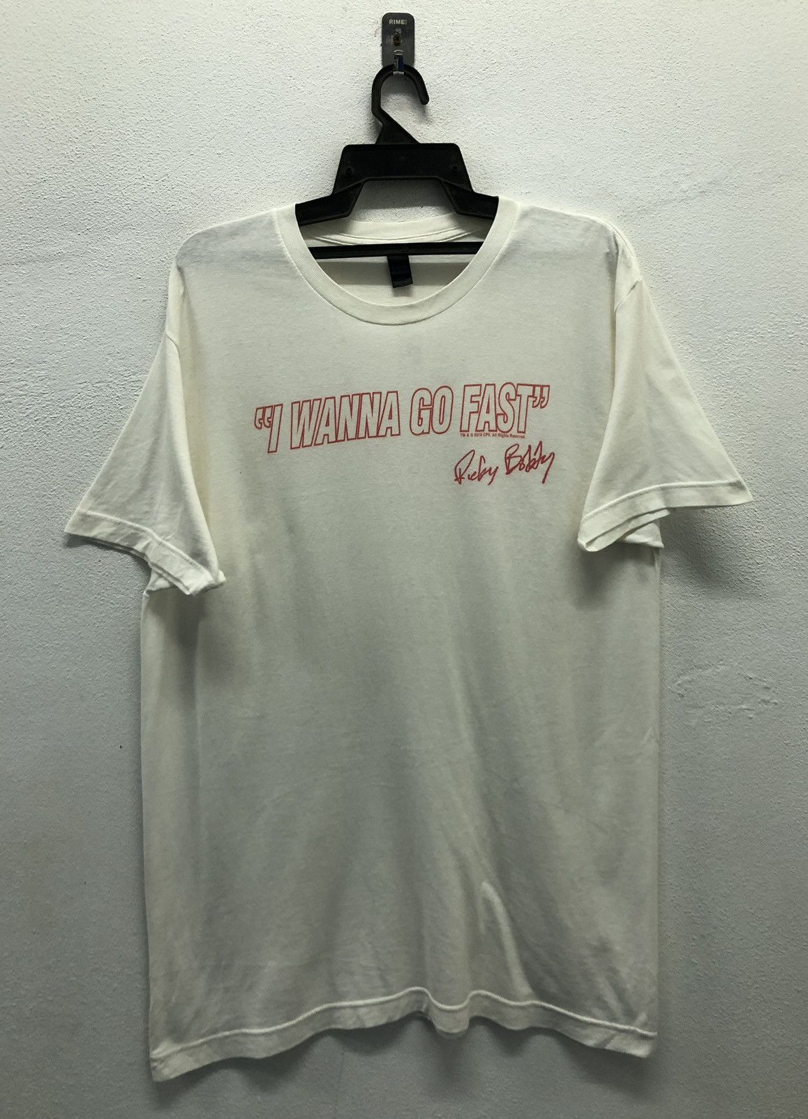 Vintage Vintage "I Wanna Go Fast" Ricky Bobby T-Shirt Size US L / EU 52-54 / 3 - 1 Thumbnail