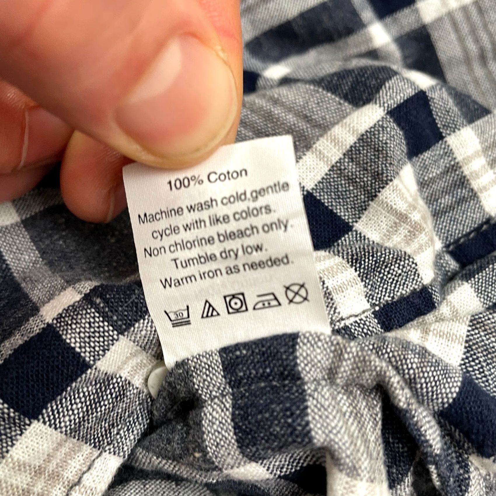 J.Crew J.Crew Boy Fit Tunic Shirt Womens XXS Petite Blue White Plaid Cotton Casual Top Size XXS / US 00 / IT 34 - 6 Thumbnail