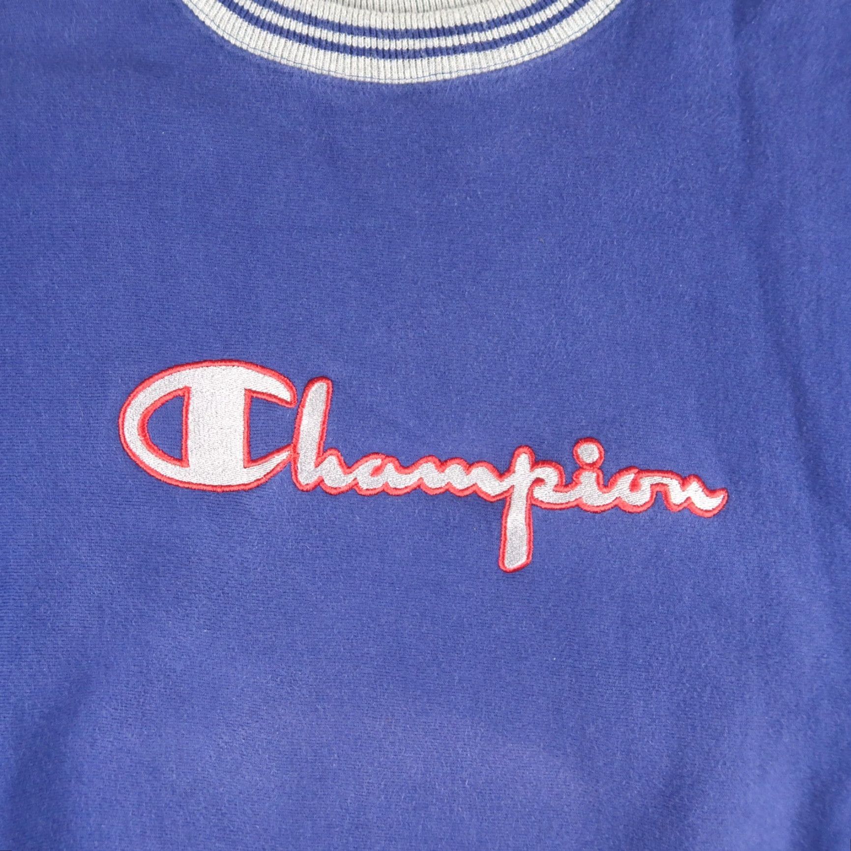 Champion VINTAGE Champion Reverse Weave Crewneck Sweatshirt XL Blue 90s Sports Mens USA Made Size US XL / EU 56 / 4 - 3 Thumbnail