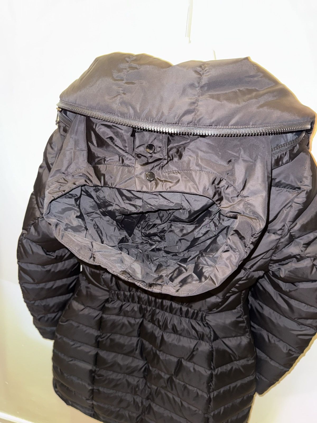 Moncler Moncler Gie Hooded Long Down Jacket Black Size XS / US 0-2 / IT 36-38 - 14 Thumbnail