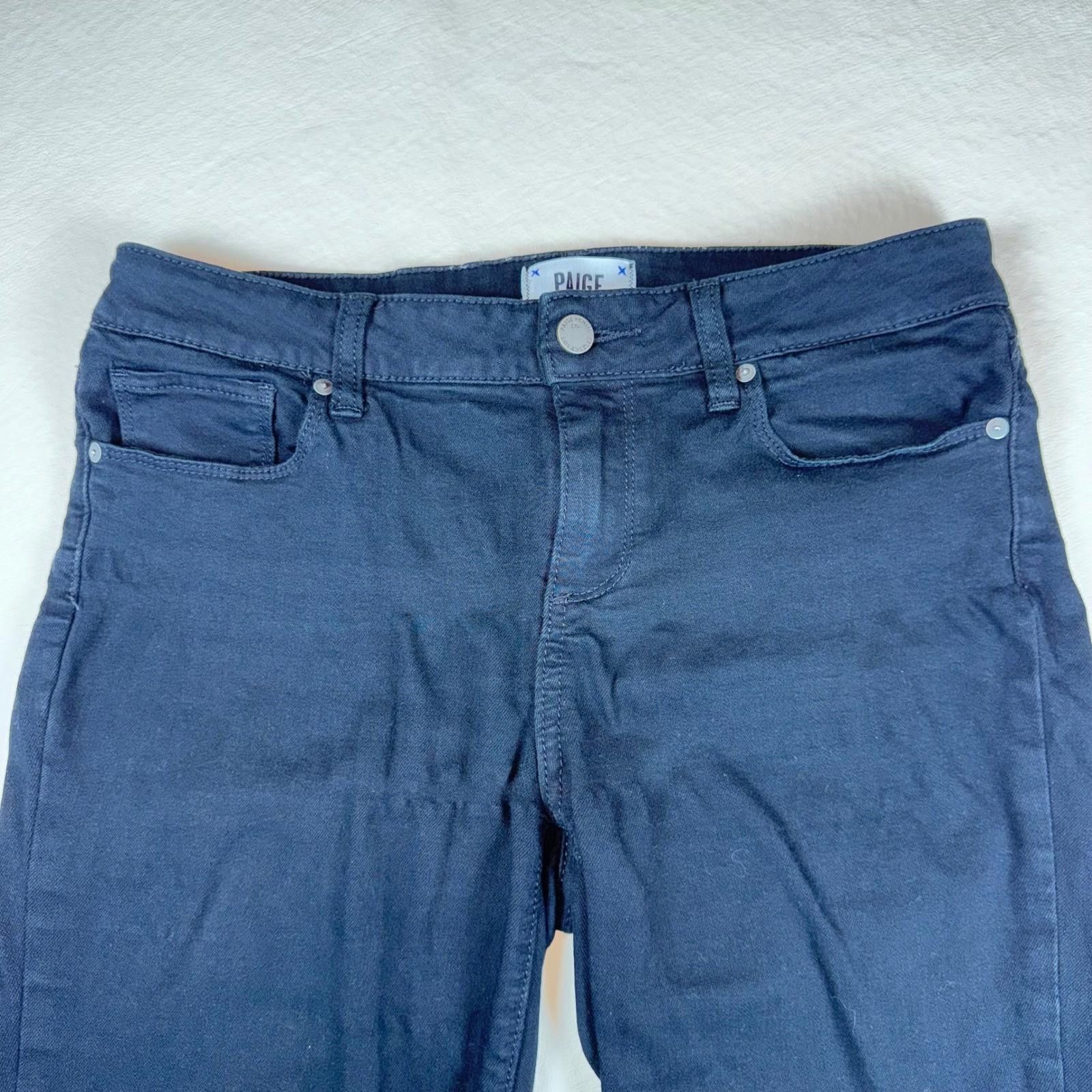Paige Paige Verdugo Ultra Skinny Jeans Black Mid Rise Stretch 29 Size 29" - 9 Thumbnail