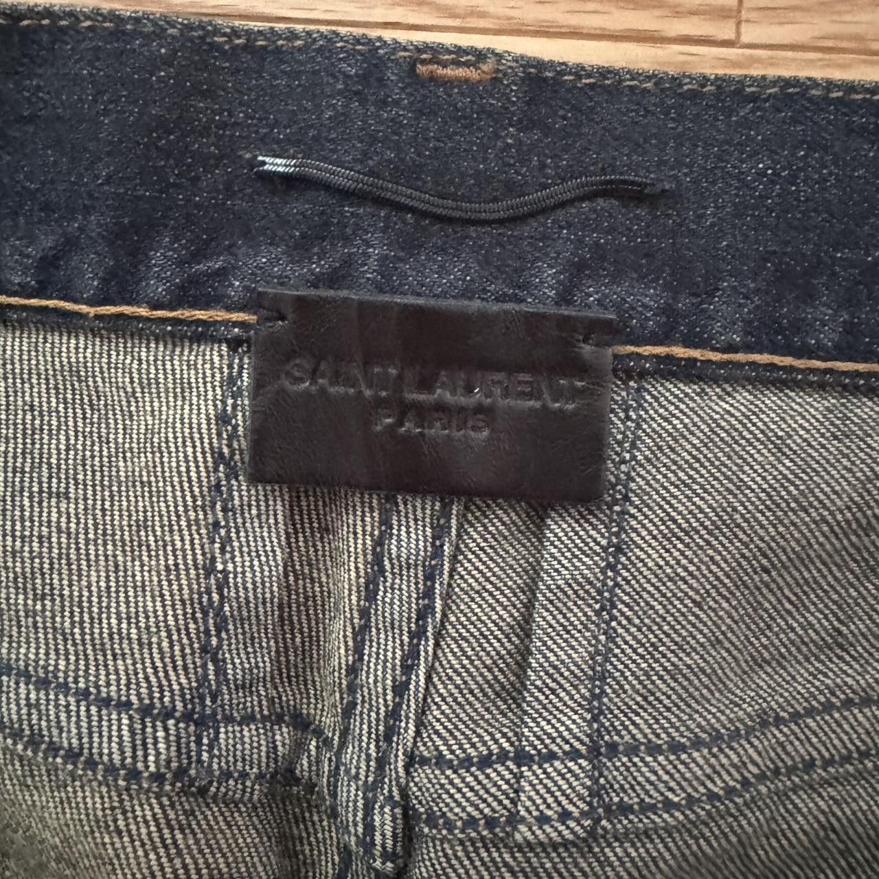 Saint Laurent Paris Saint Laurent Paris D02 SS16 Indigo Size 27 Hedi Slimane Era Size US 27 - 3 Thumbnail