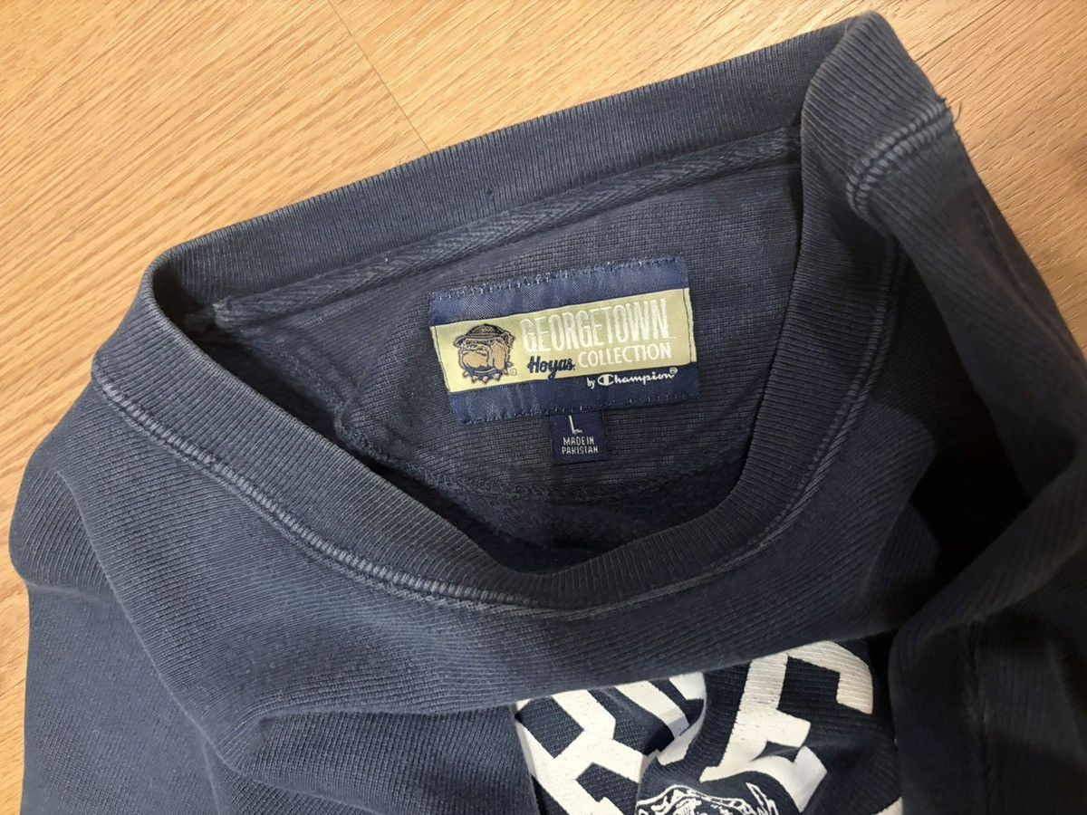 Champion Champion Georgetown University crewneck Navy Blue Large Y2K Size US L / EU 52-54 / 3 - 3 Thumbnail