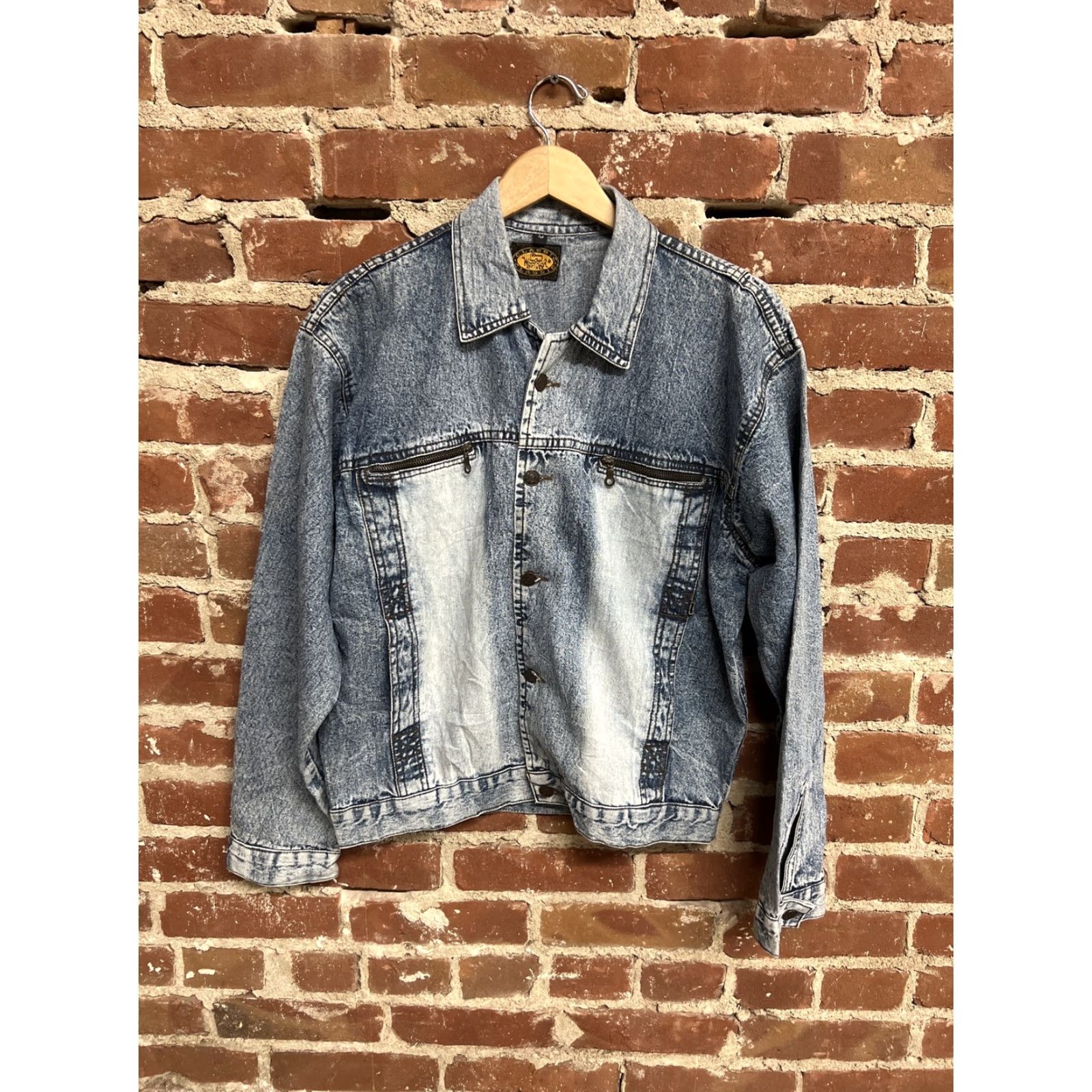 Vintage VINTAGE Woolrich Denim Jacket Men L Blue Sherpa Lined Denim | Jacket | Woolrich | Blues? Size US L / EU 52-54 / 3 - 2 Thumbnail