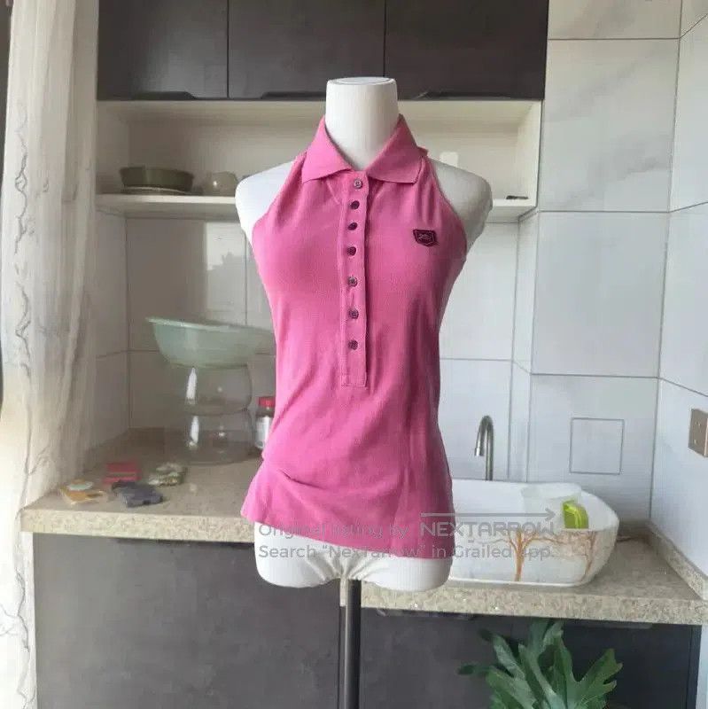 Burberry Burberry Pink Cotton Mid-Length T-Shirt. Size M / US 6-8 / IT 42-44 - 4 Thumbnail