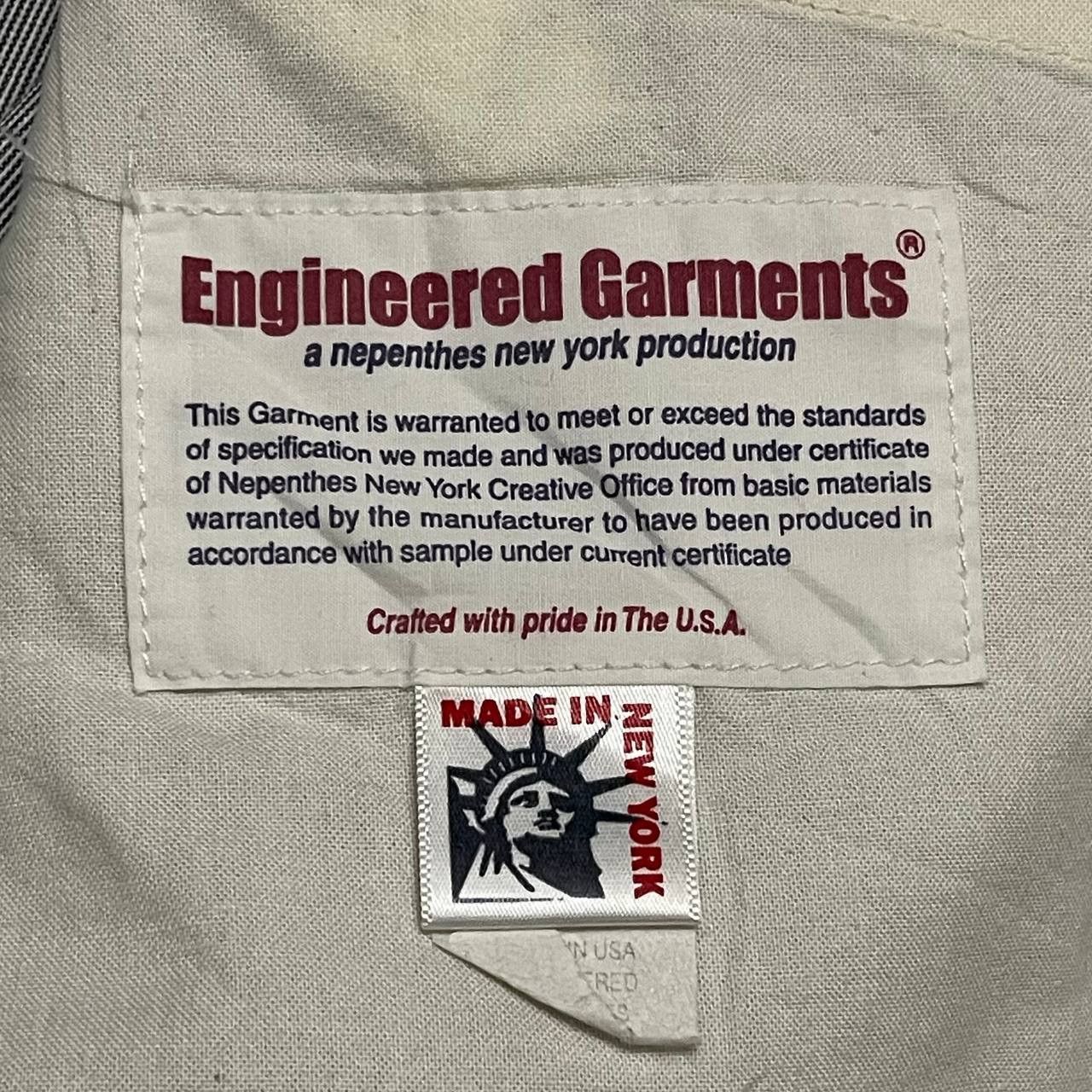 Engineered Garments Vintage EG Engineered Garments Jacket Striped Hickory Size US M / EU 48-50 / 2 - 12 Thumbnail