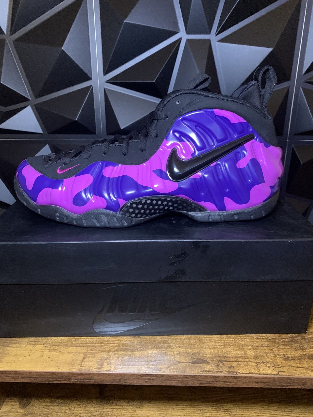 Nike Air Foamposite Pro Purple Camo