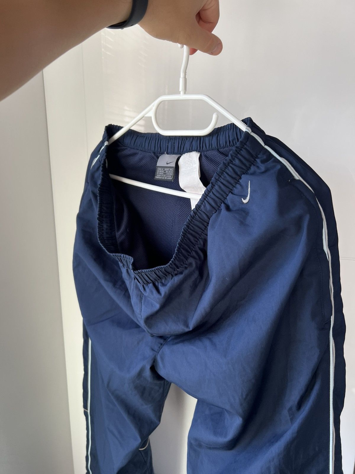 Nike Vintage Nike Y2K Small Knit Swoosh Avant Garde Regular Pants Size US 32 / EU 48 - 3 Thumbnail