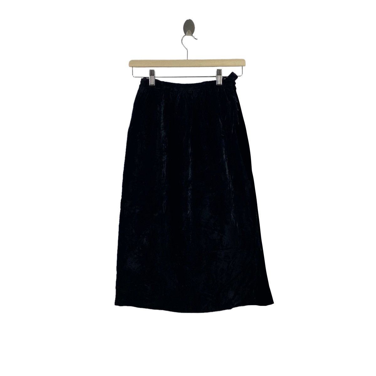 image of Givenchy Nouvelle Boutique French Designer Velvet in Black, Women's (Size 24)