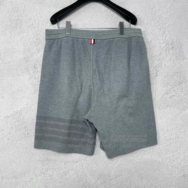 Thom Browne Thom Browne size 4 Leisure Shorts - Gray Size US 34 / EU 50 - 2 Thumbnail