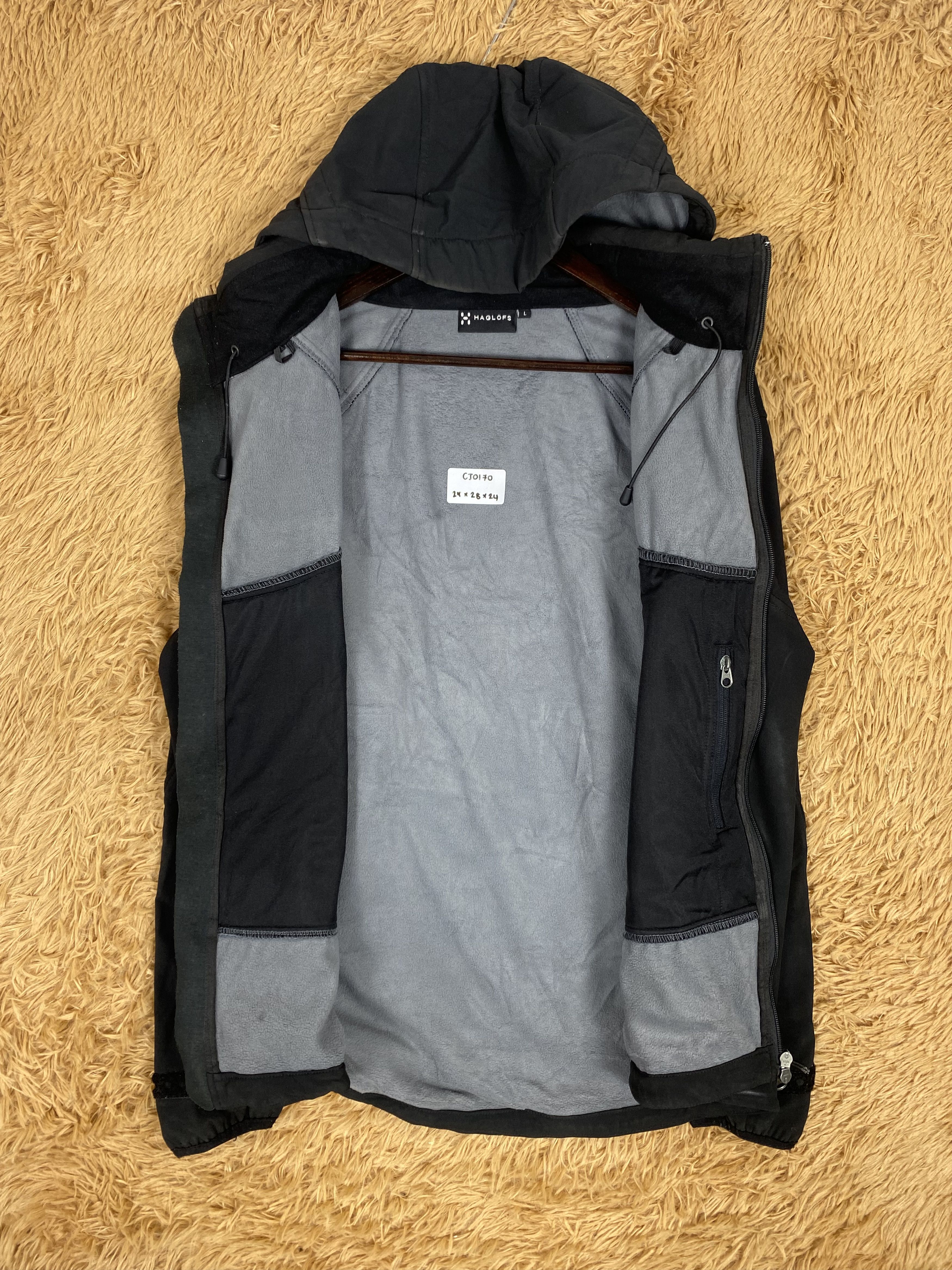 Haglofs × Vintage Vintage Haglofs Hoodie Fleece Lining Jacket Size US L / EU 52-54 / 3 - 6 Thumbnail