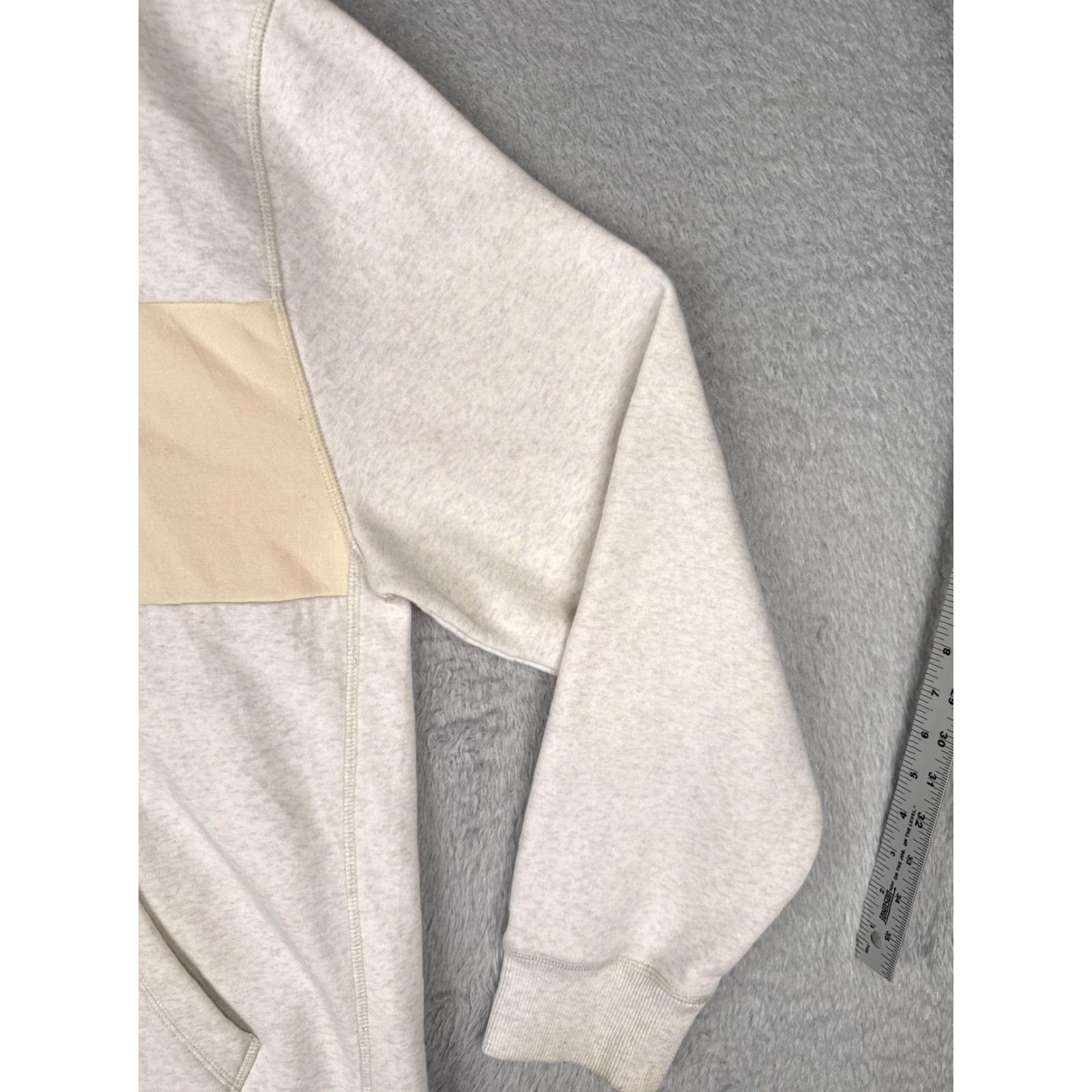 Tommy Hilfiger Tommy Hilfiger Sweater Hoodie Womens XXL Beige Colorblock Logo Jersey Pullover Size XXL / US 16-18 / IT 52-54 - 2 Thumbnail