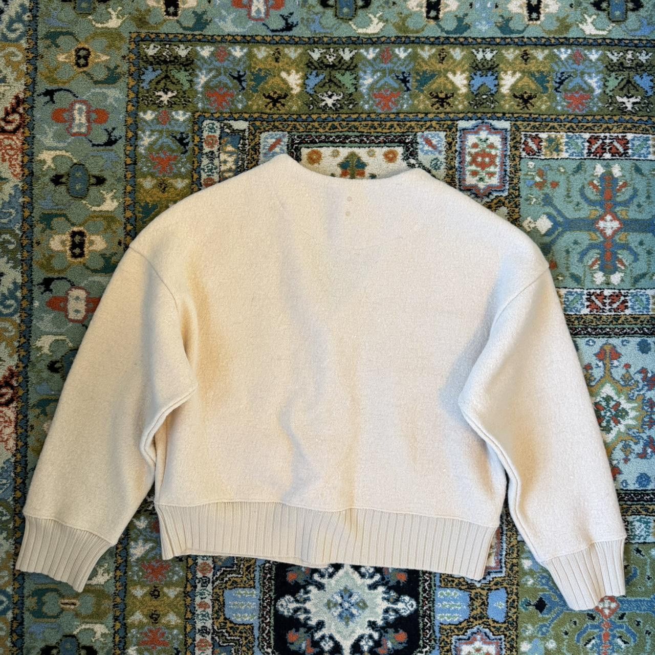 About:Blank About:Blank OG Cropped Wool Cardigan Size US M / EU 48-50 / 2 - 2 Thumbnail