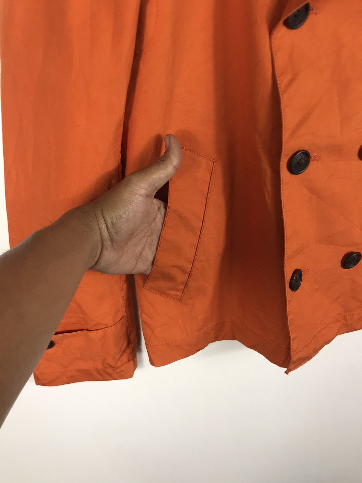 Designer × Fidelity 🔥Luxury Fashion Fidelity Double Breast Peacoat Size M / US 6-8 / IT 42-44 - 7 Thumbnail